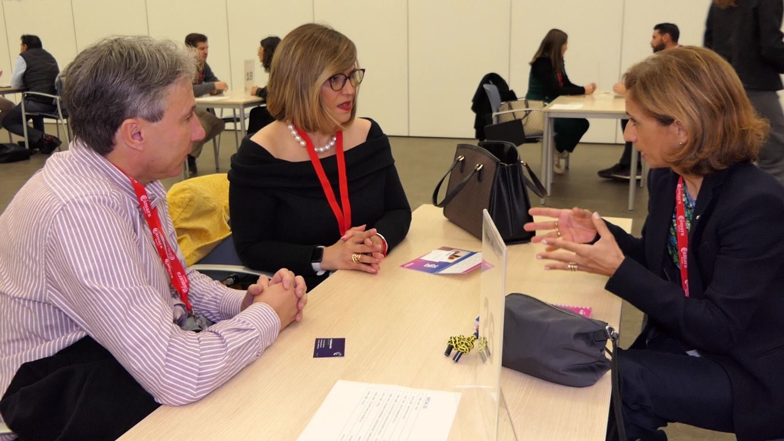 Una de las reuniones.