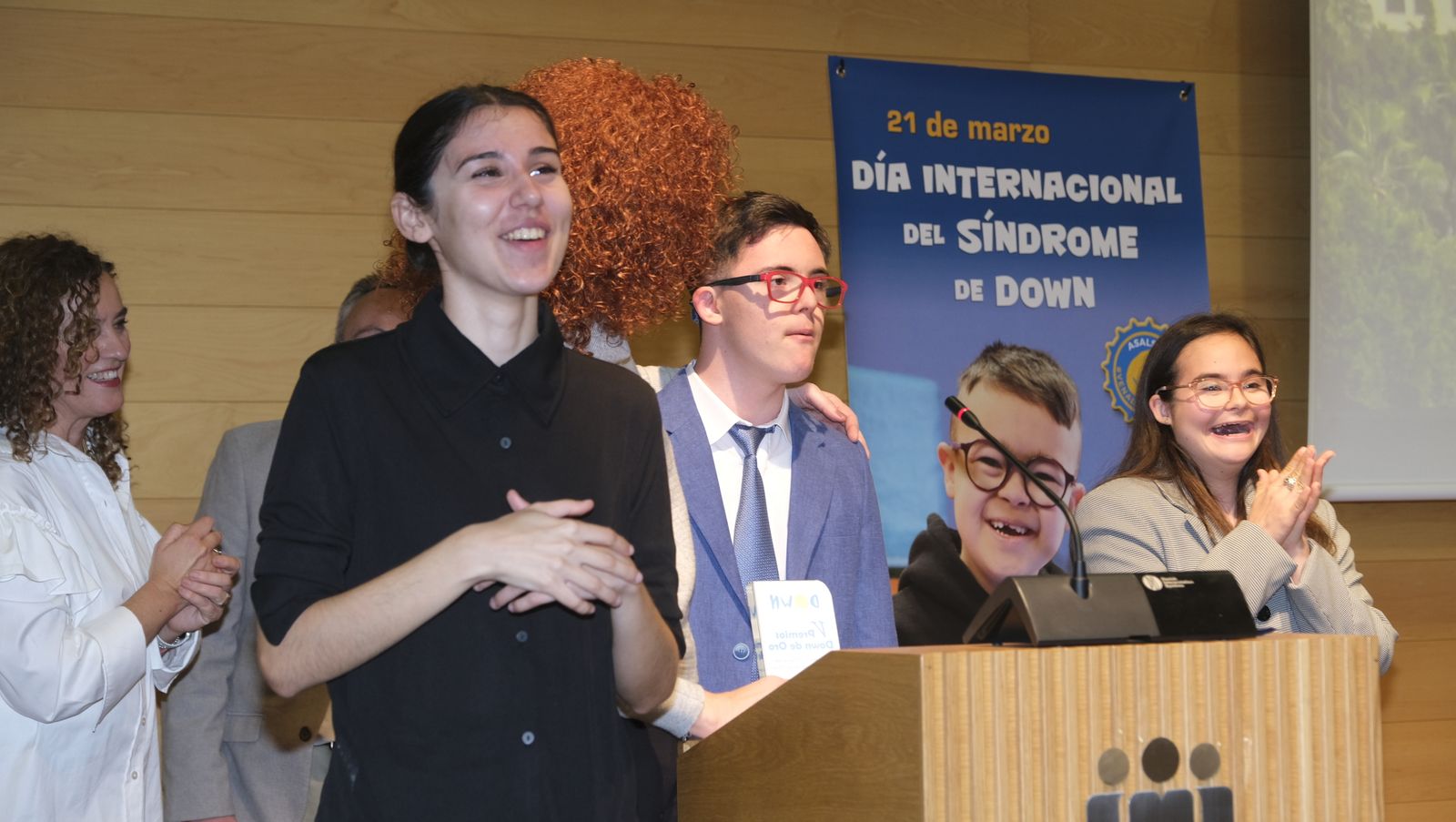 Imágenes de la entrega de los Down de Oro de Almería