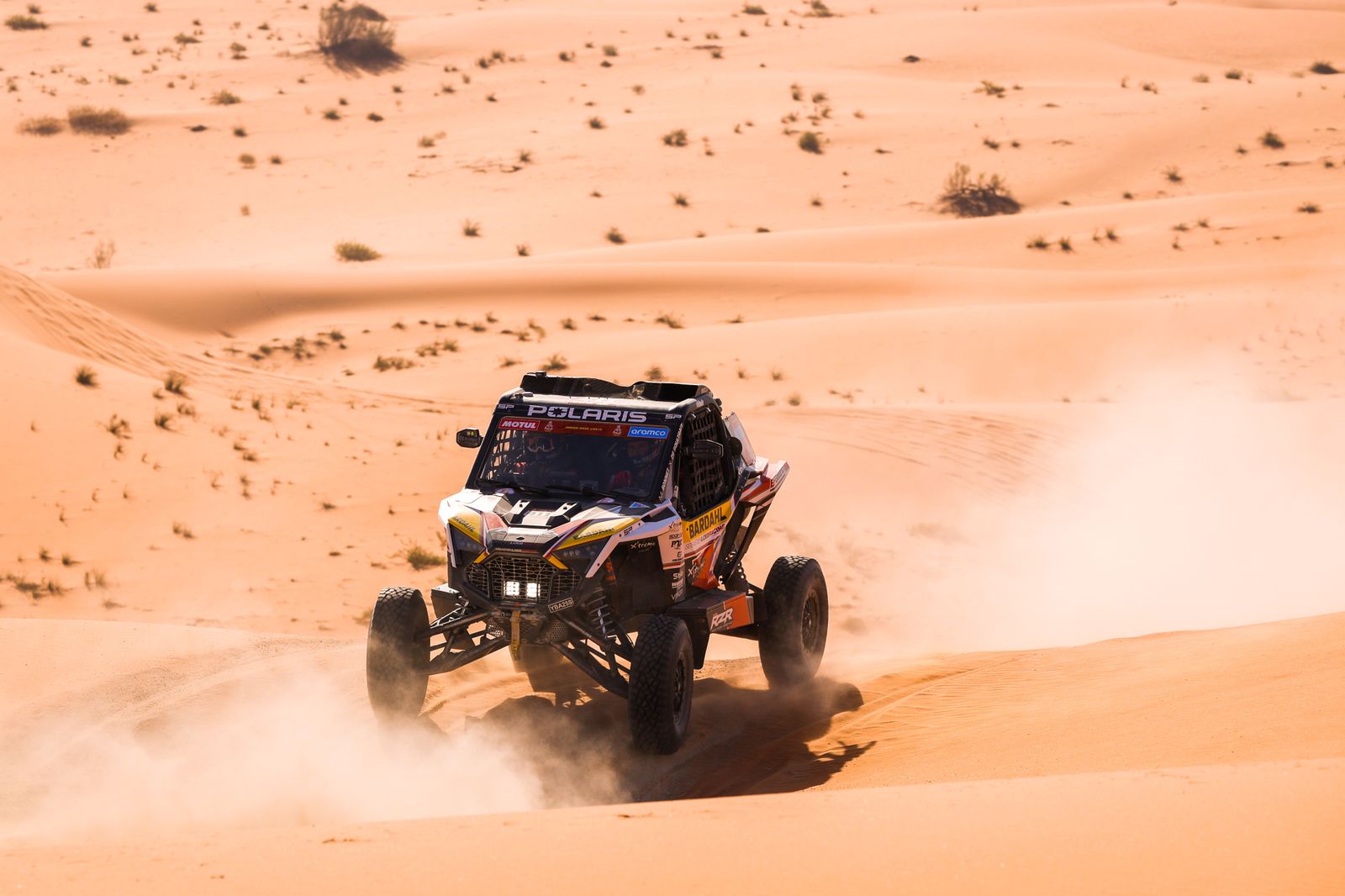 Las espectaculares imágenes del Dakar por las dunas
