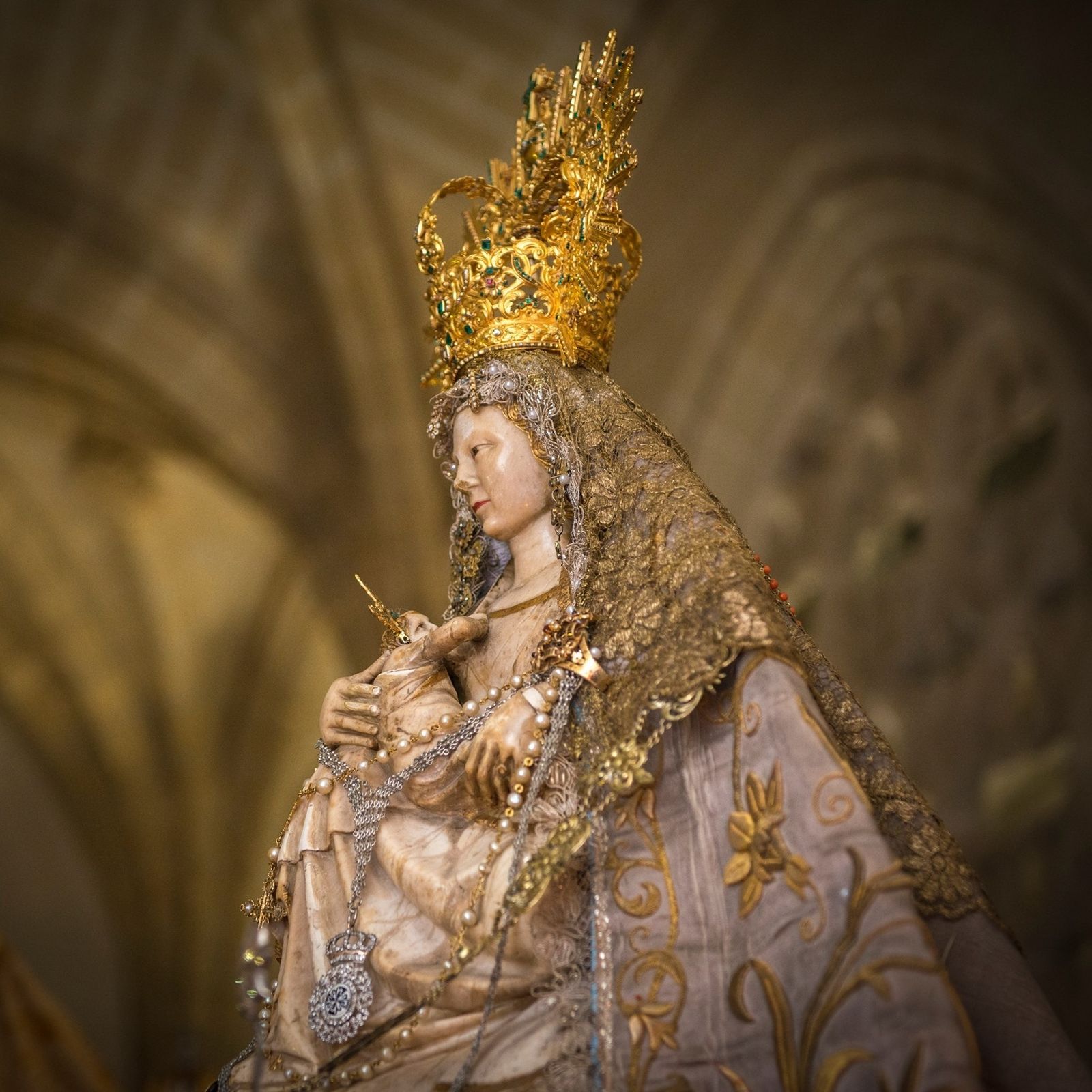 La Virgen de Consolación en el convento de Santo Domingo.