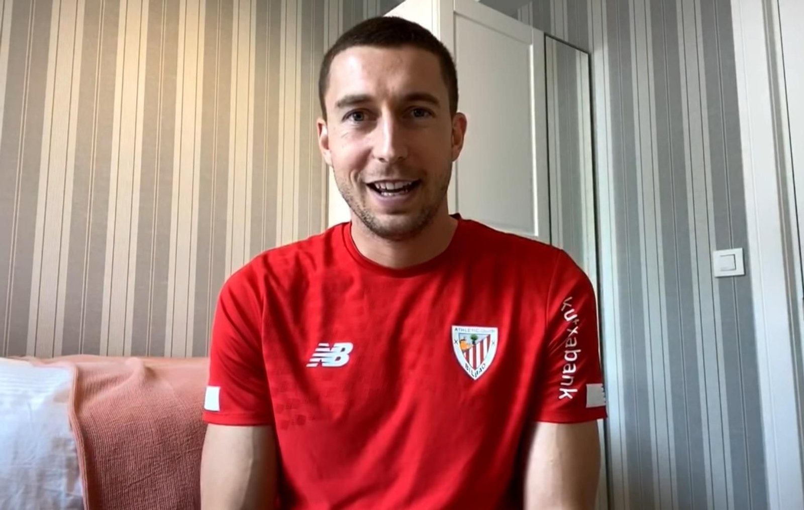 Óscar de Marcos, jugador del Athletic.