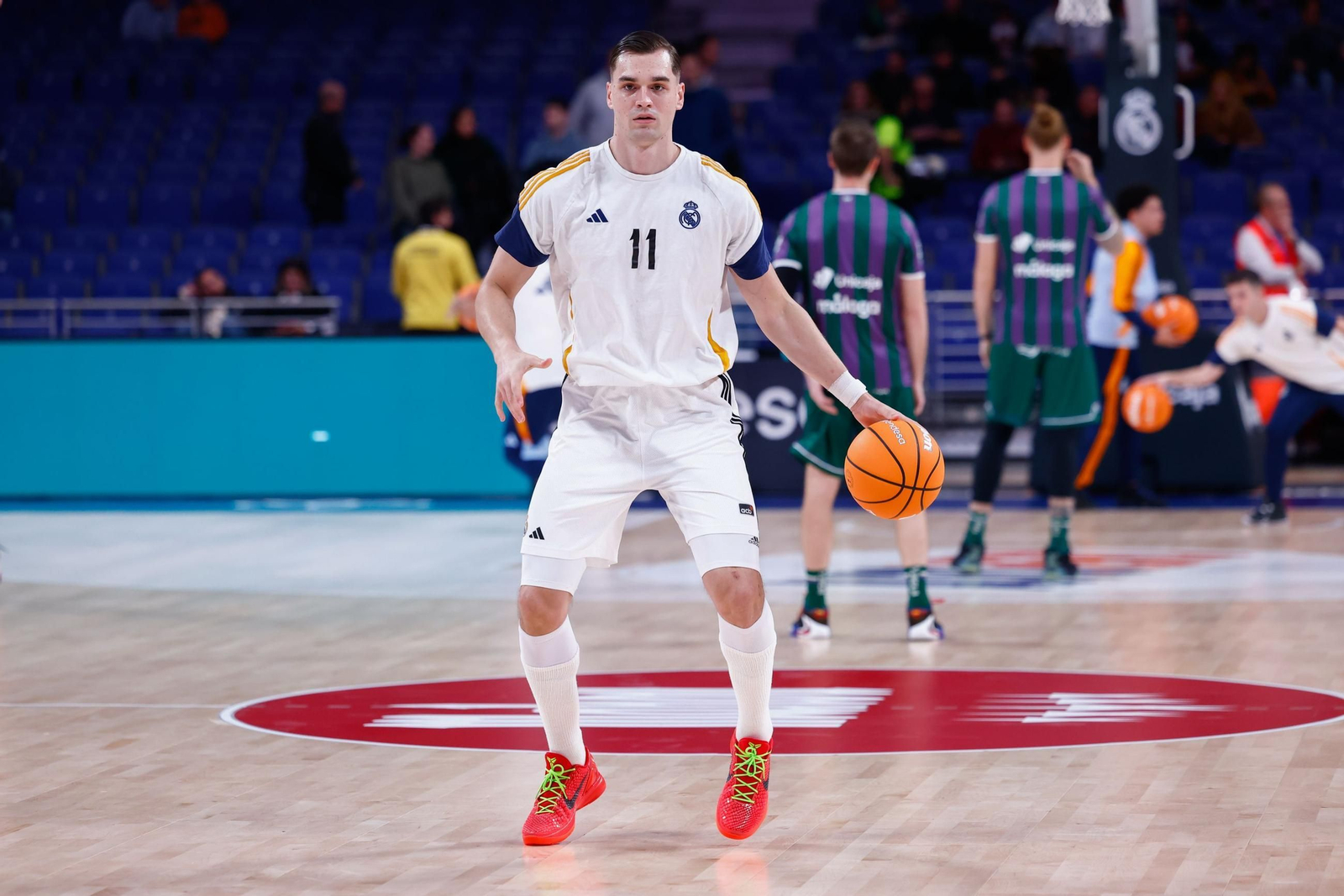 El Real Madrid-Unicaja, en fotos