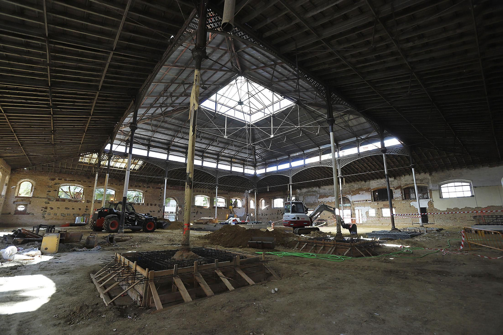 Visita a las entrañas del antiguo mercado de Santa Fé de Huelva