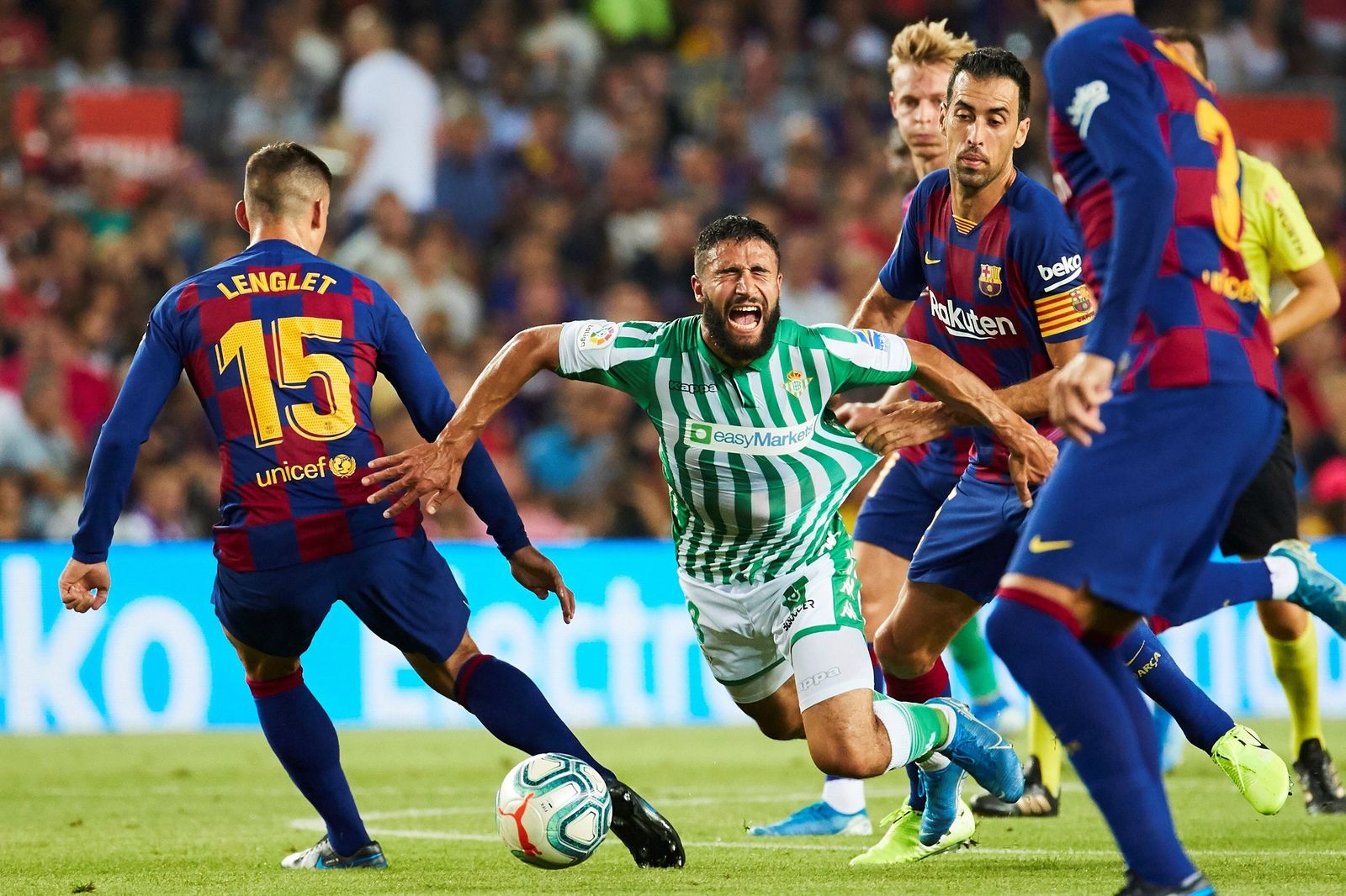 Las imágenes del Barcelona-Betis