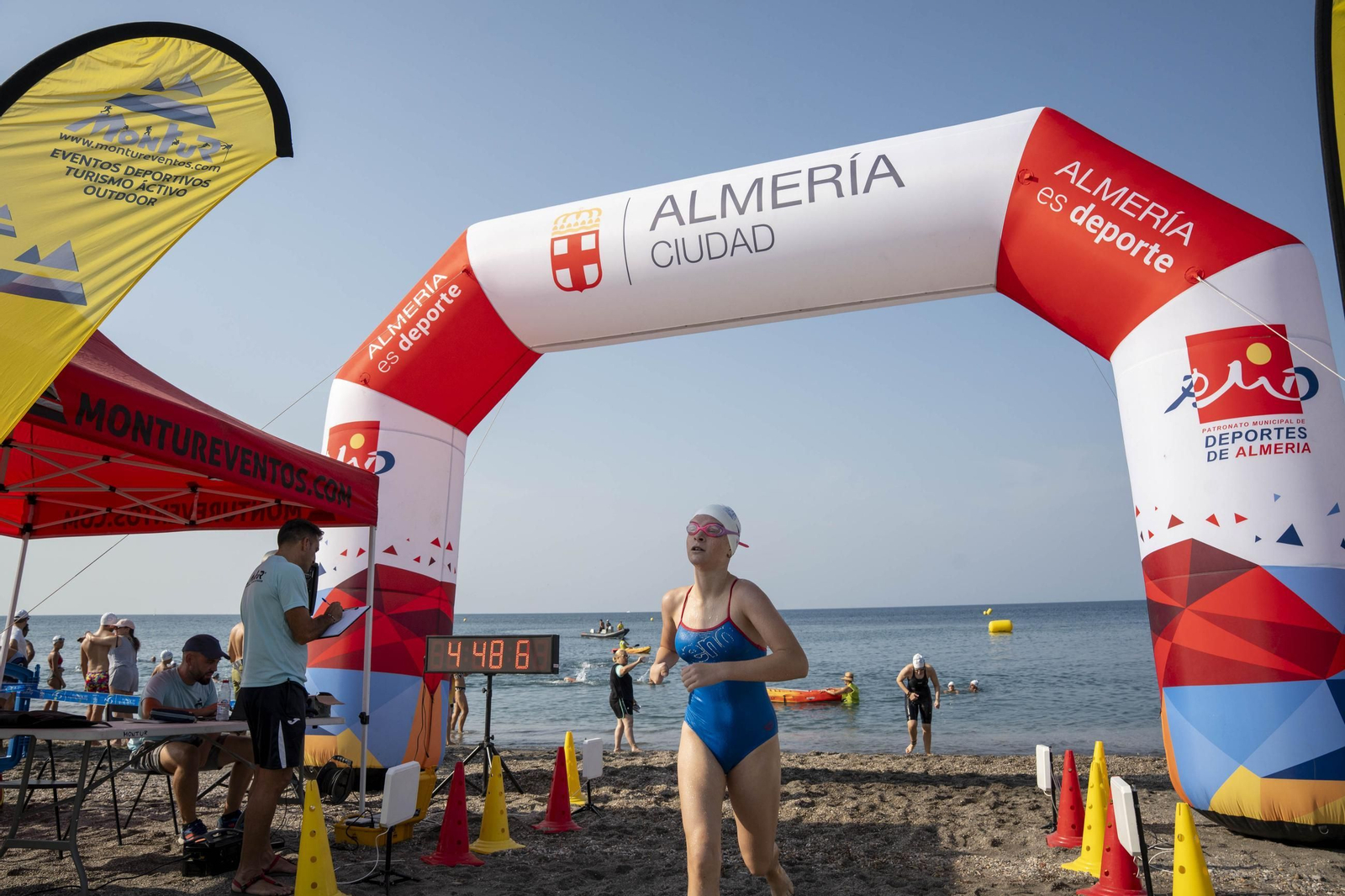 Travesía a nado Carlos Tejada de Almería