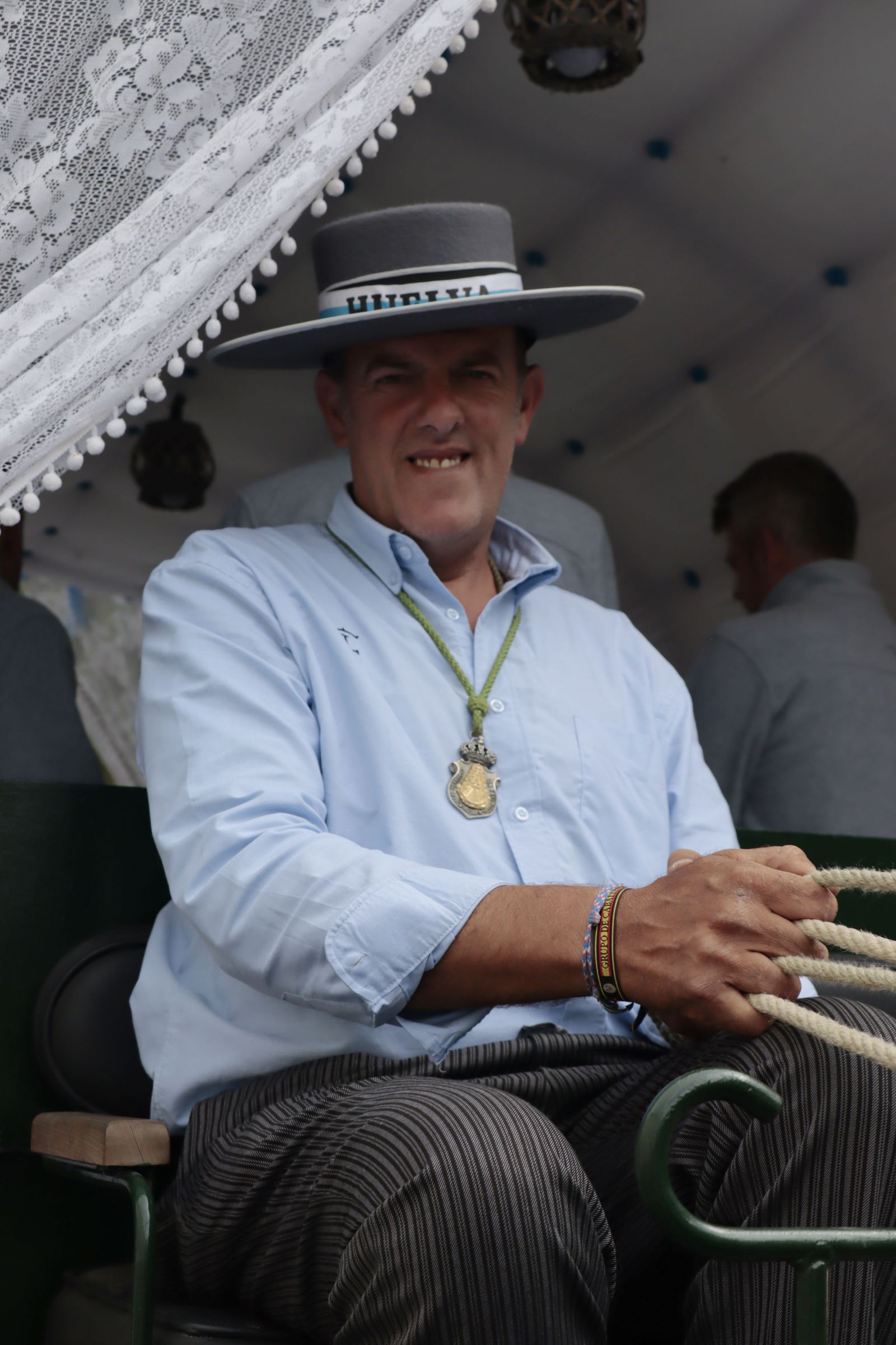 Imágenes de los carros de la Hermandad del Rocío de Huelva