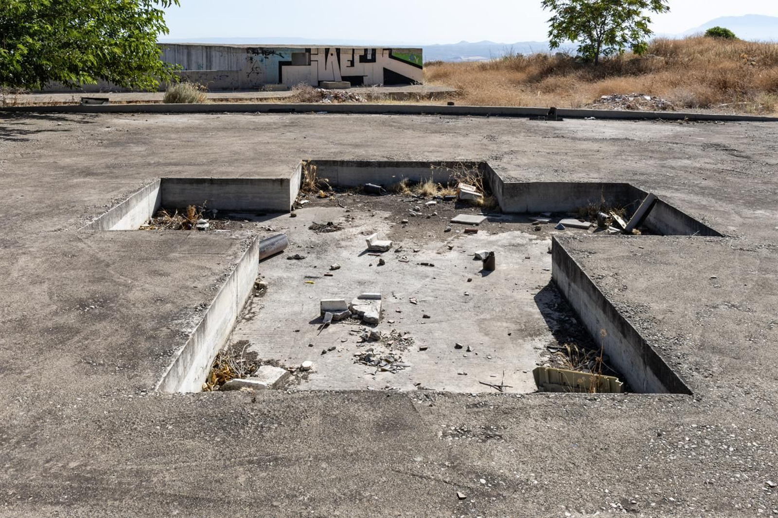 Este es el lamentable estado que presenta el parque acuático de Jaén en 2024