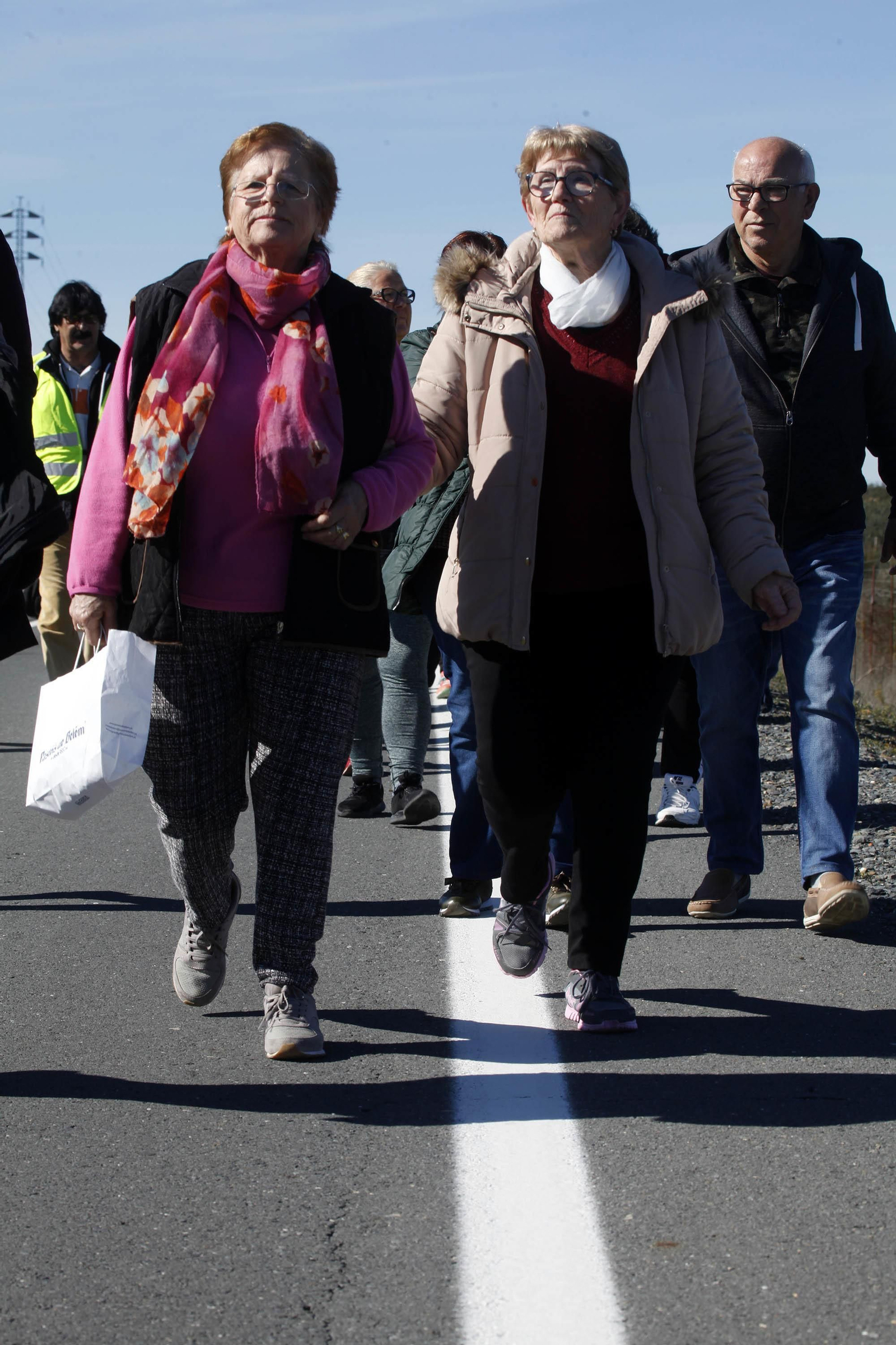 Marcha por la segregación de Tharsis hasta la sede del TSJA en Sevilla