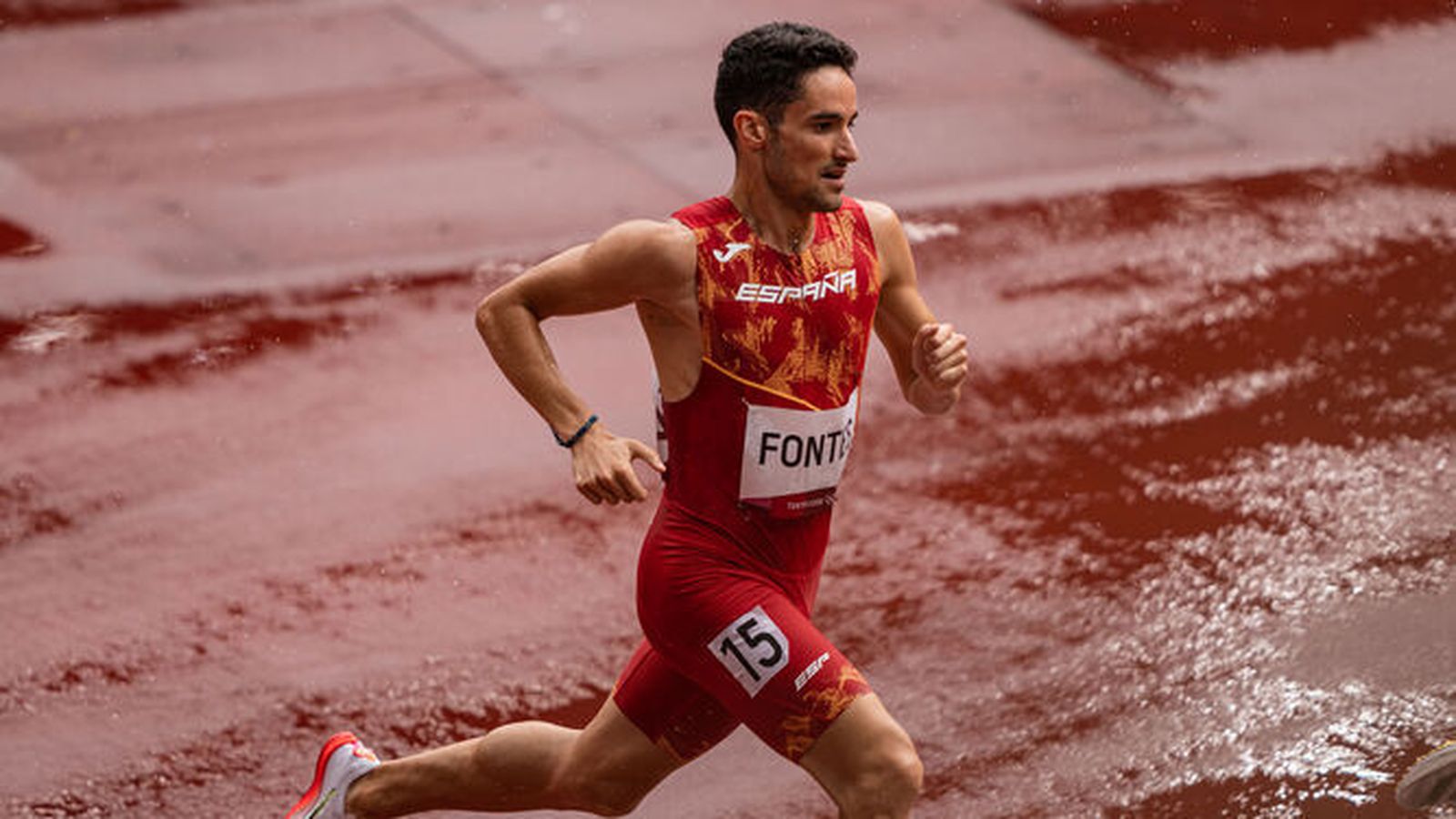 Fontes, durante los últimos Juegos Olímpicos en Tokio