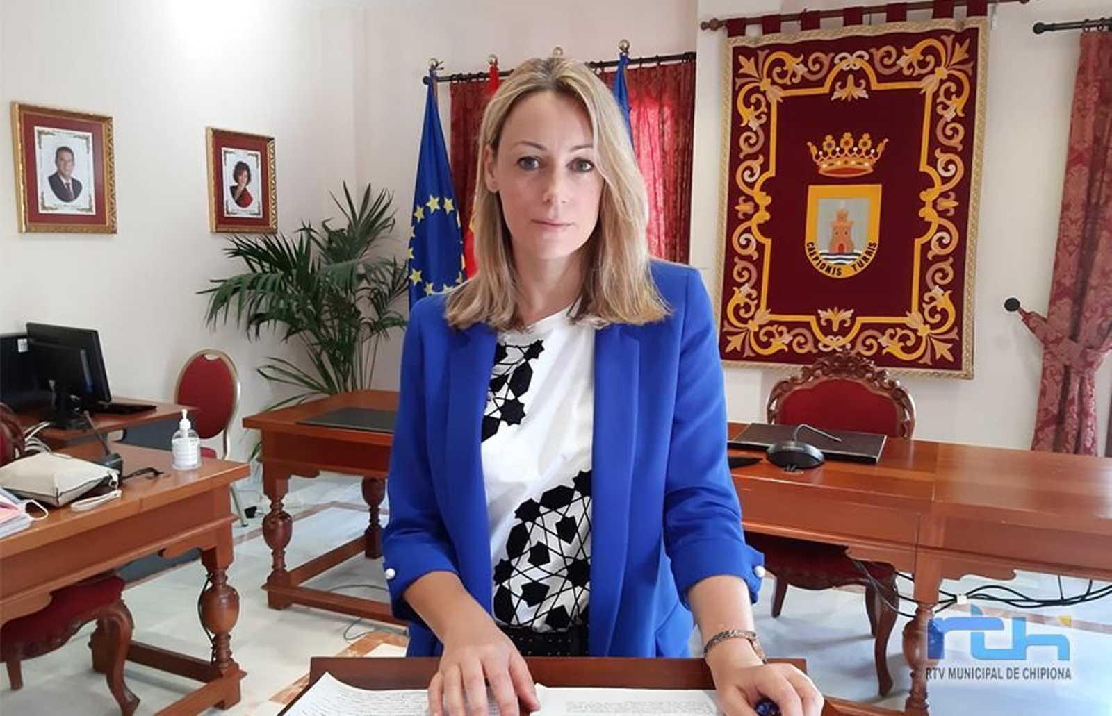 La primera teniente de alcalde de Chipiona, María Naval, responsable de la gestión integral del deslinde de Costa Ballena.