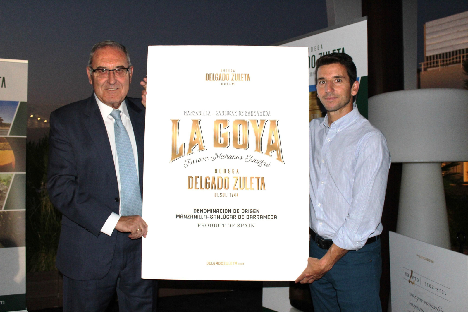 Jorge Pascual y Raúl Reguera con la nueva etiqueta.