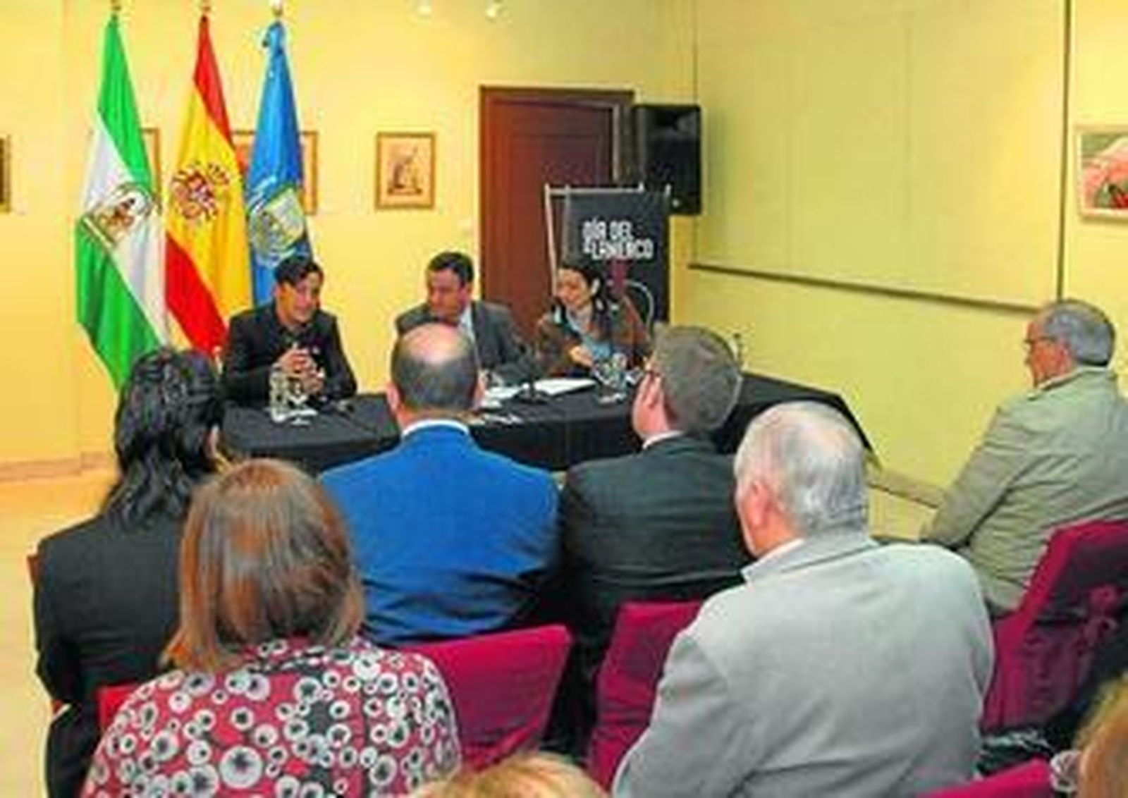 Presentación del Día del Flamenco en San Fernando.