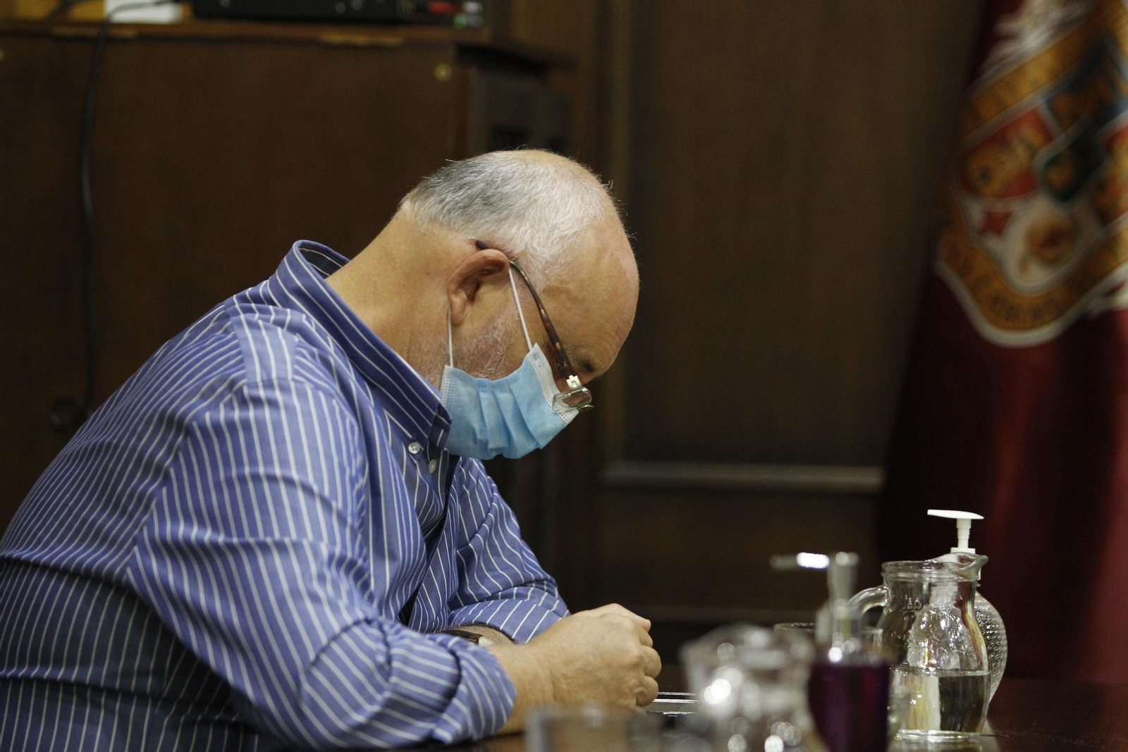 Fotogalería moción de censura Ayuntamiento de Huércal Overa