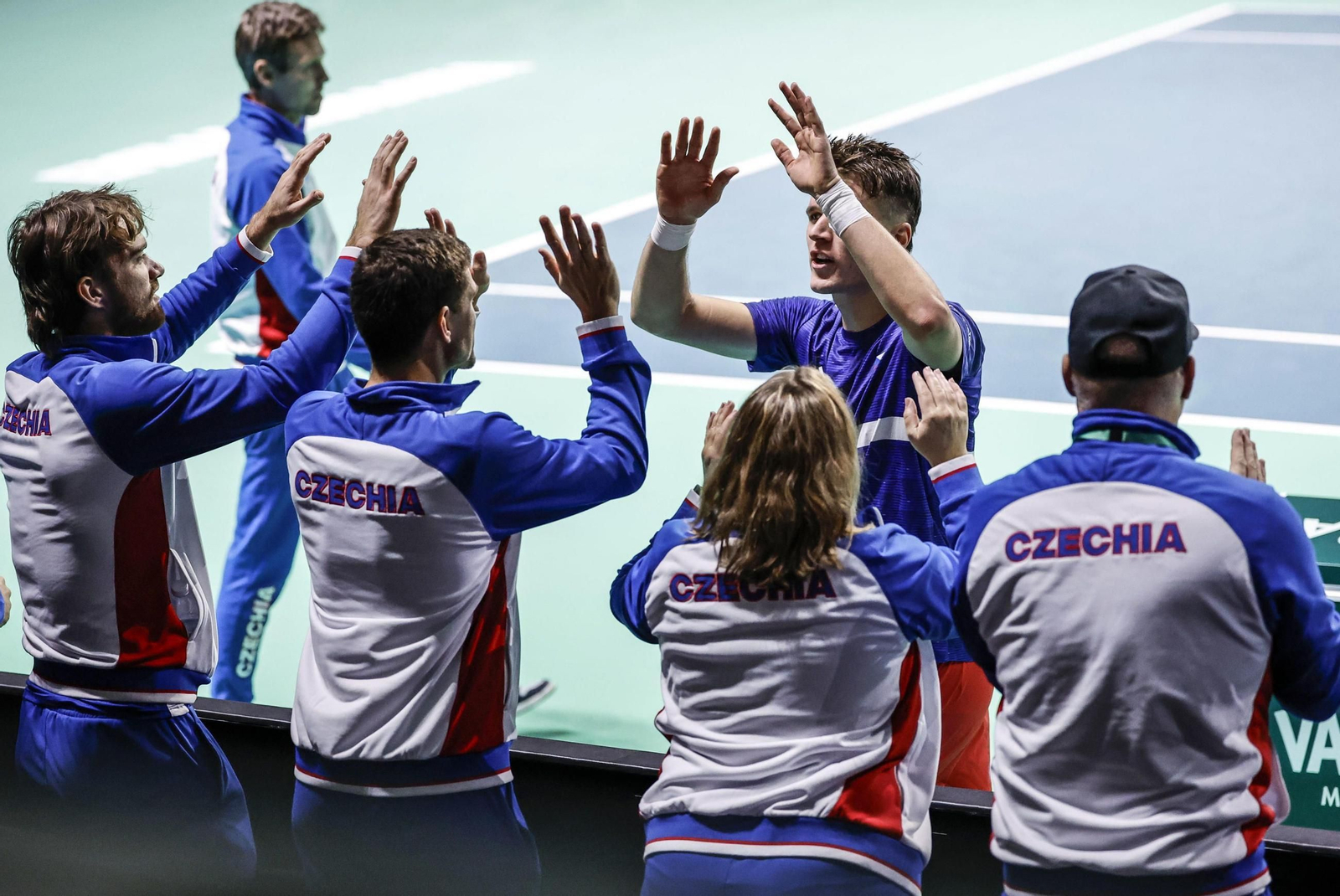 Las fotos del triunfo de España sobre la República Checa en la Copa Davis