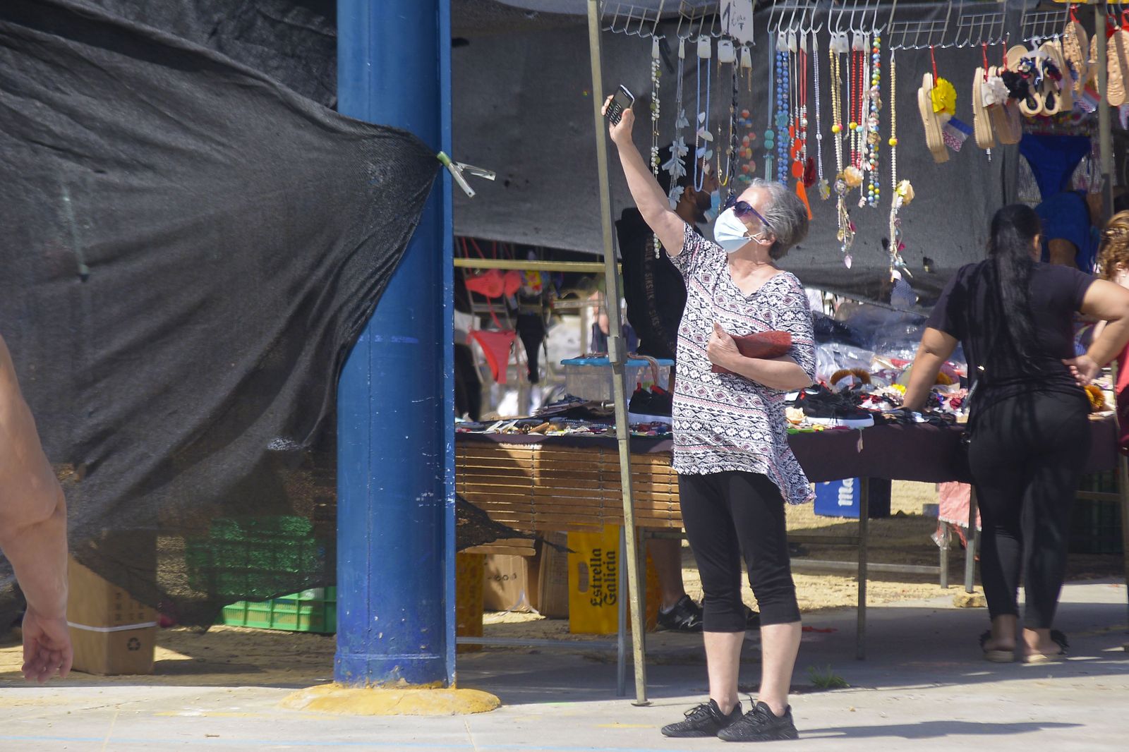 Fotos de la reapertura del Mercadillo de Algeciras