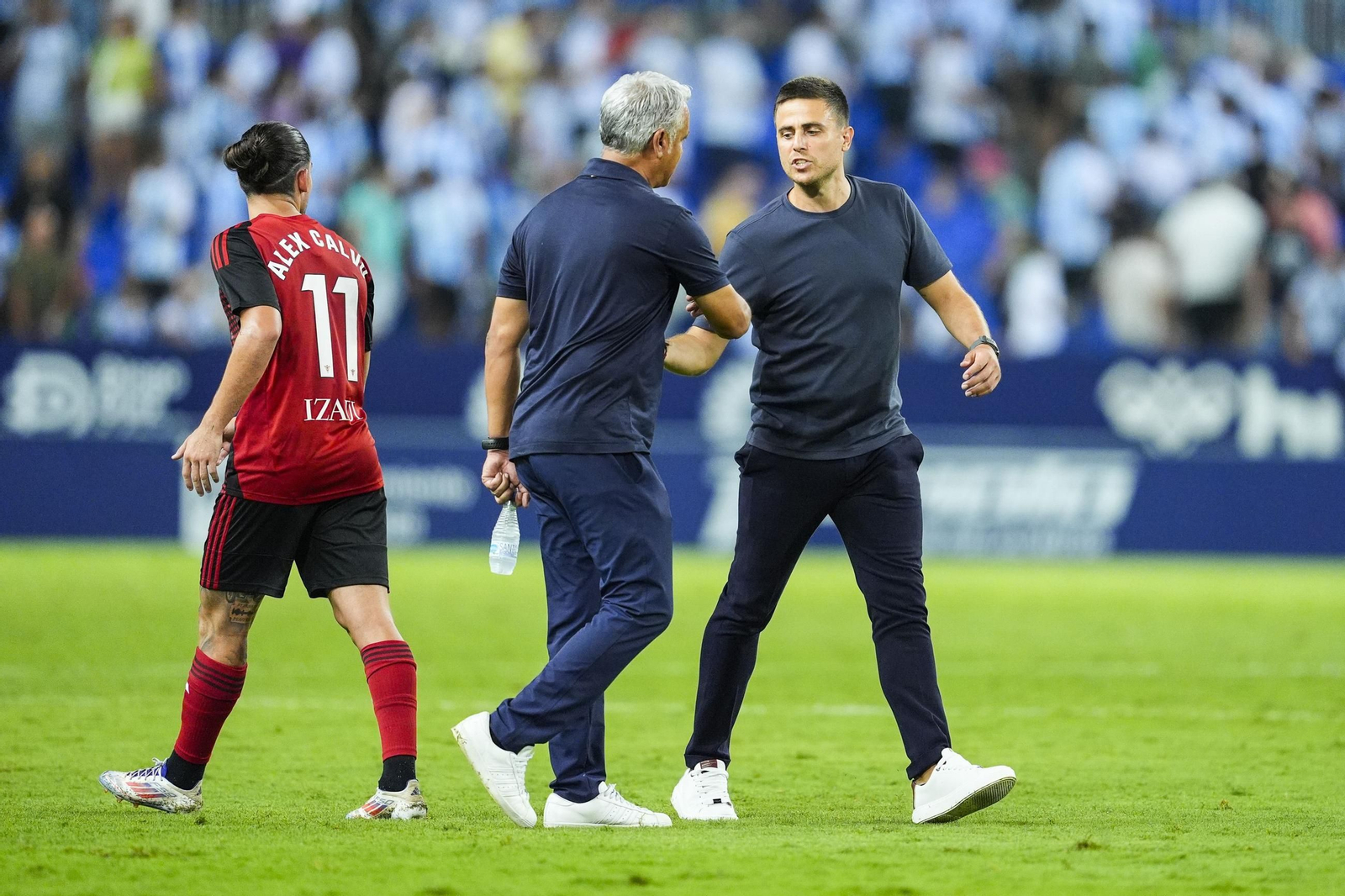 El paso de Sergio Pellicer por el Málaga CF, en fotos