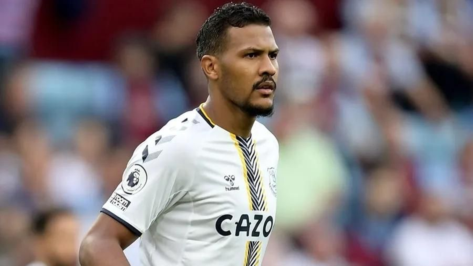 Salomón Rondón, durante un partido con el Everton.