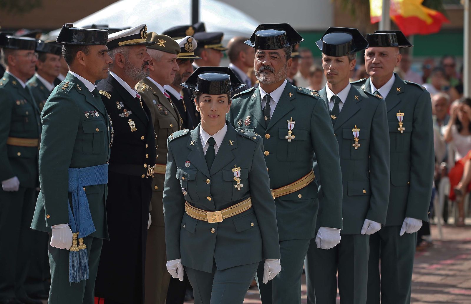 Fotos de la celebración de la Virgen del Pilar en Los Barrios