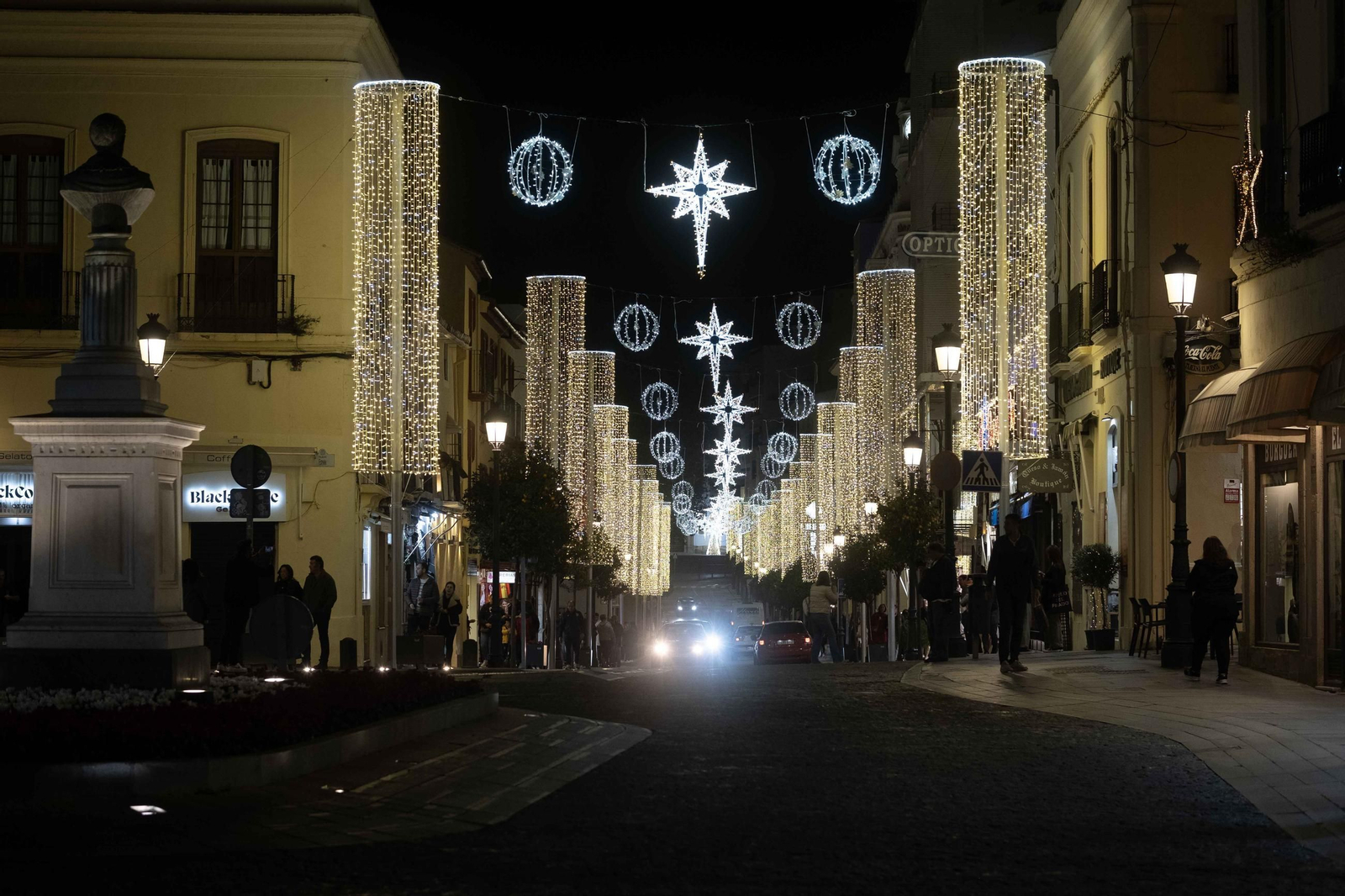 El alumbrado especial de Navidad de Ronda, en fotos