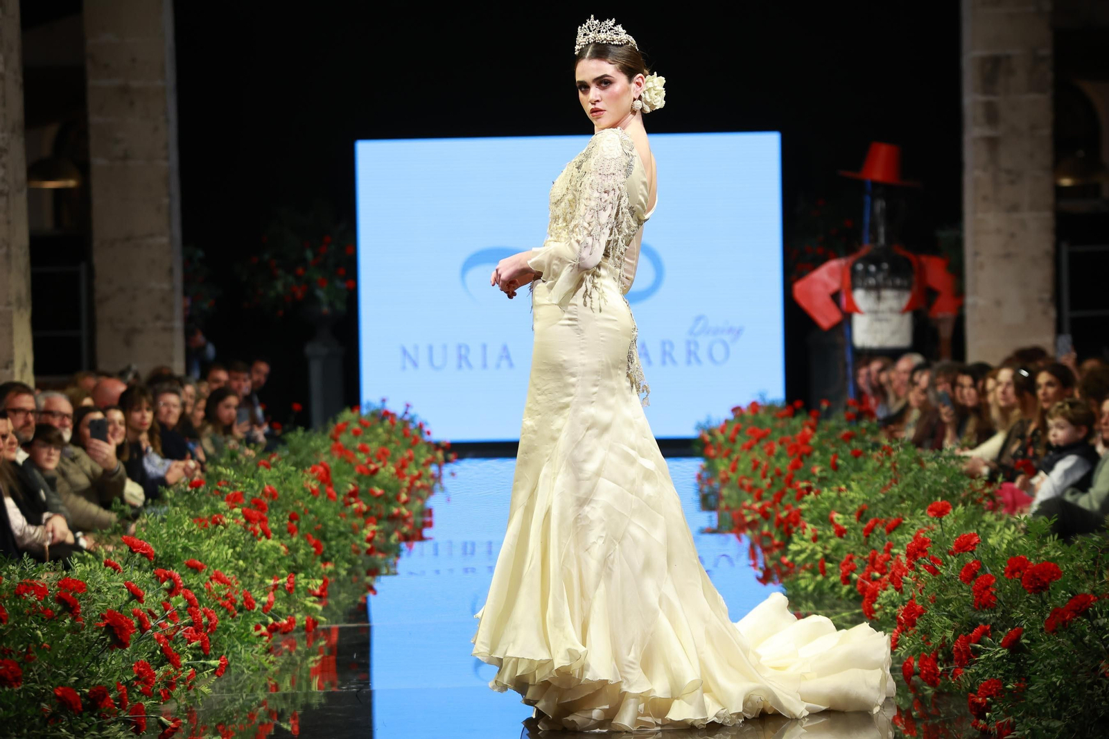 Desfile de Teresa Ninú - Atelier Nuria Chaparro en la Pasarela Flamenca Jerez Tío Pepe 2023