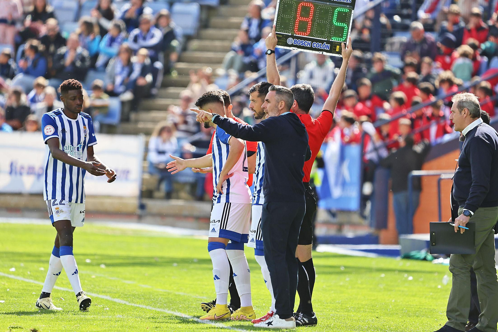 Imágenes del encuentro entre el Recreativo de Huelva y la AD Ceuta FC