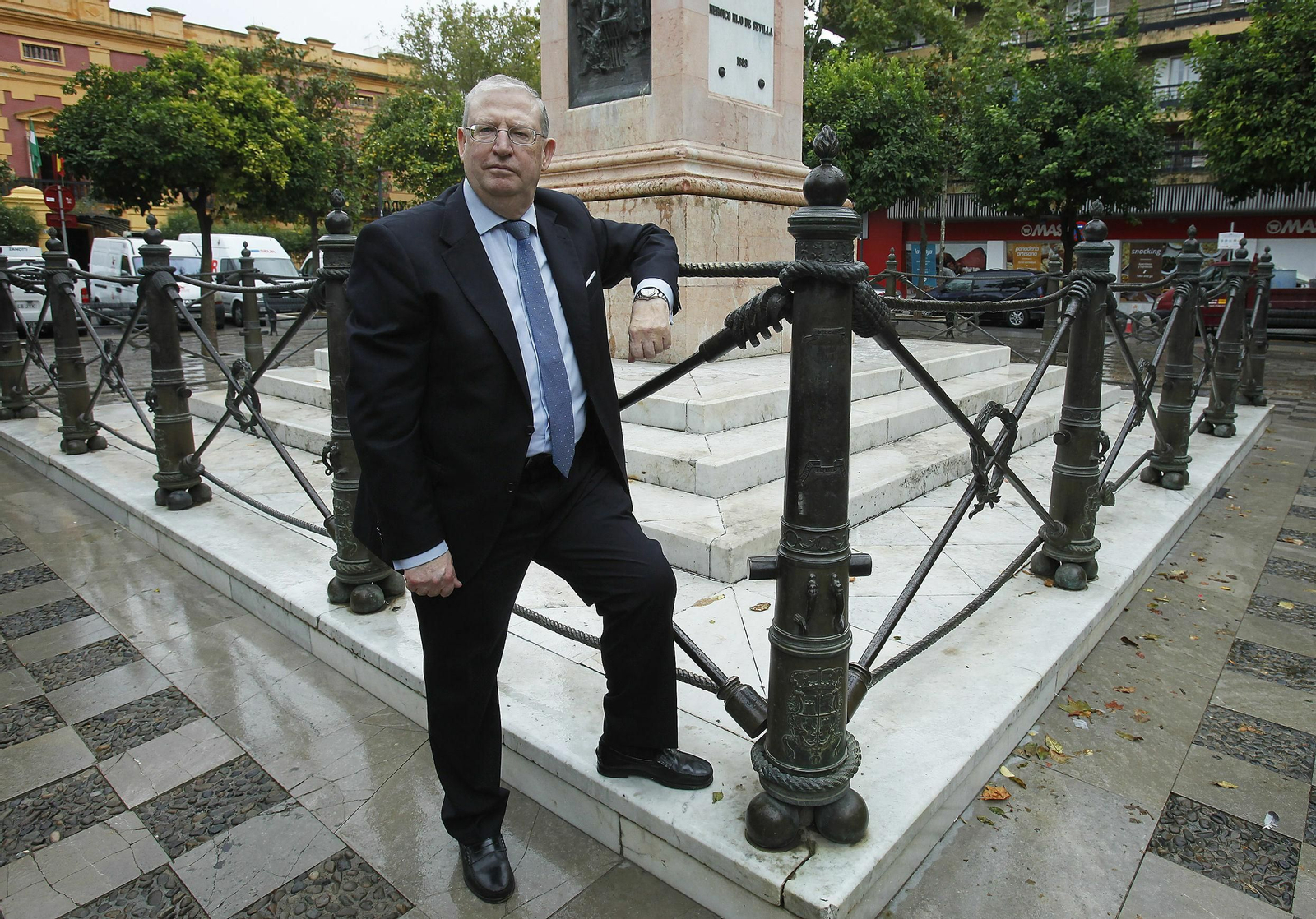 El presidente Francisco Vélez