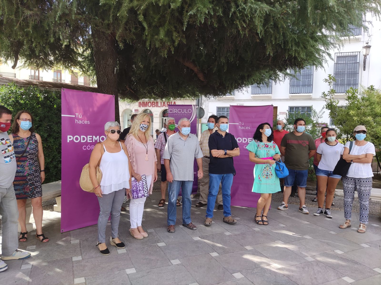 Asamblea provincial de Podemos en Priego de Córdoba.