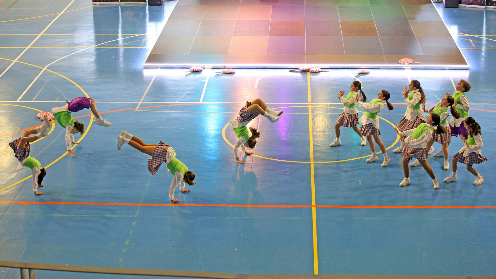 Concurso de baile ‘Dancing Stars’ en el Palacio de Deportes de Chapín en Jerez