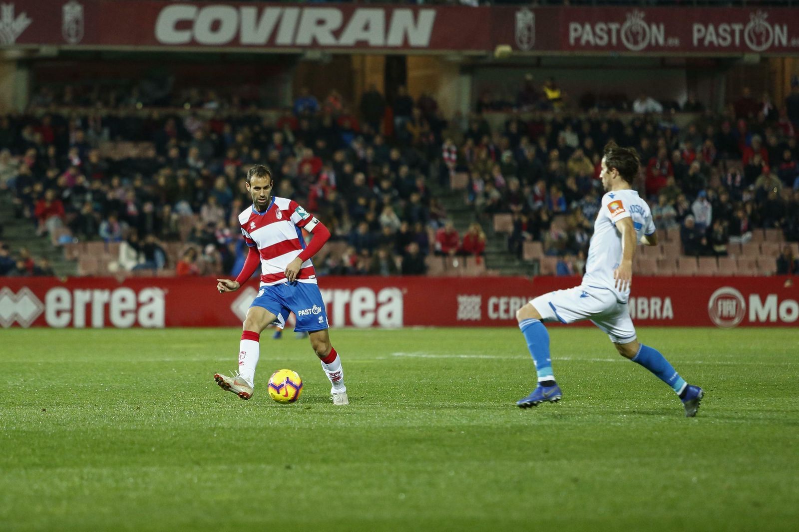 Víctor Díaz, sancionado, no podrá jugar ante la UD Las Palmas