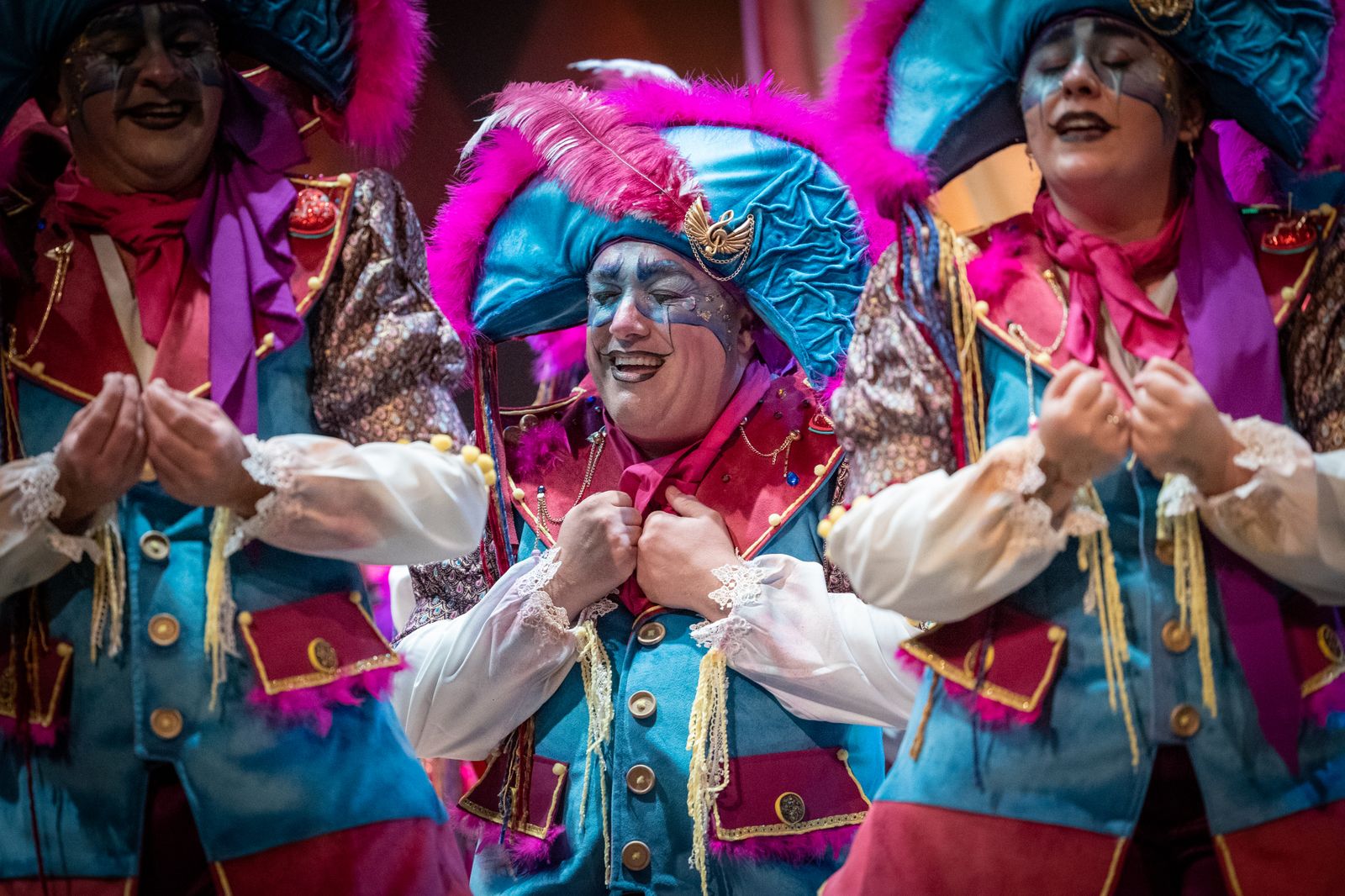 Comparsa 'Los refugiaos'