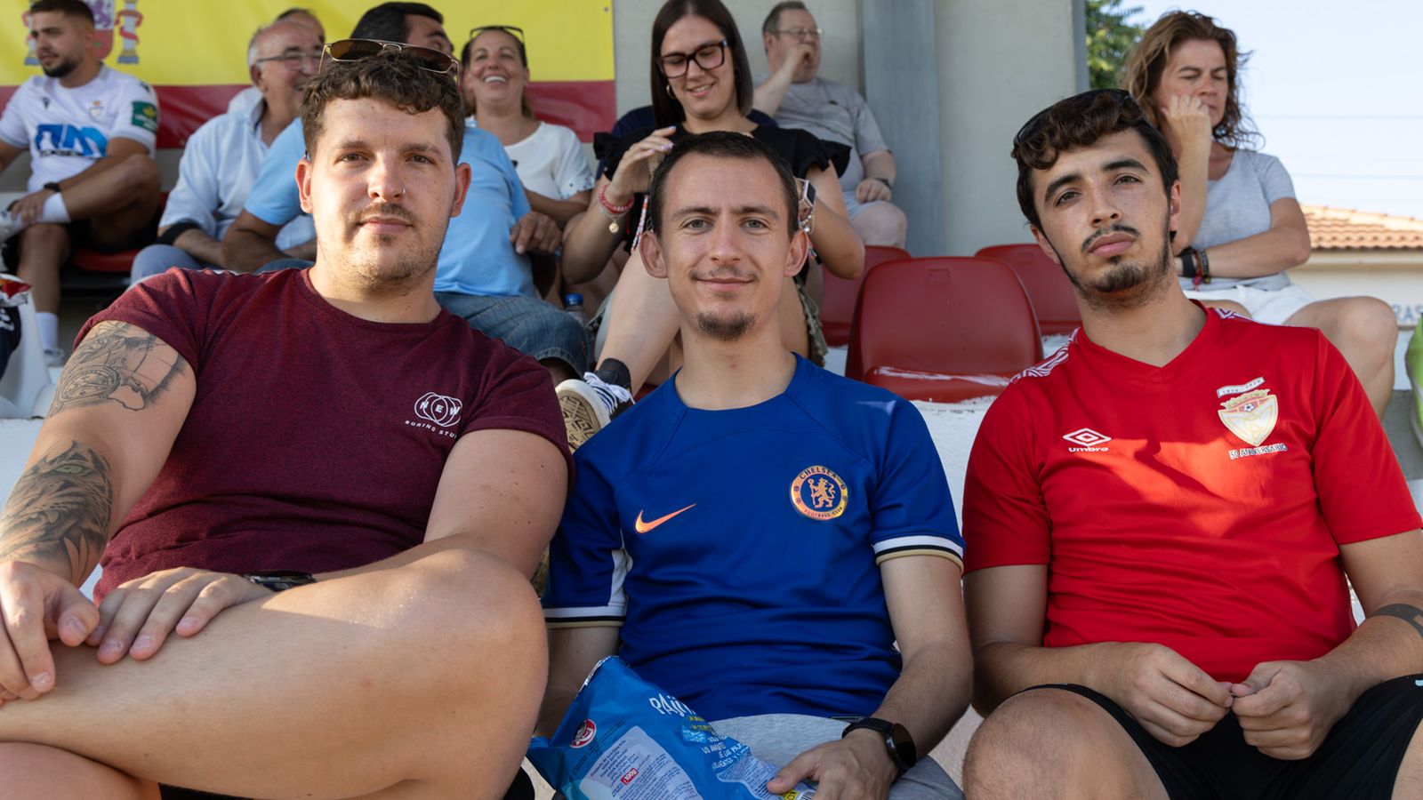 Las aficiones de Martos CD y Real Jaén en el Trofeo Miguel Pérez Luque, en imágenes