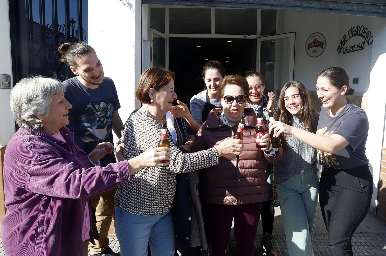 Las mejores imágenes del Gordo de la Lotería en Gibraleón