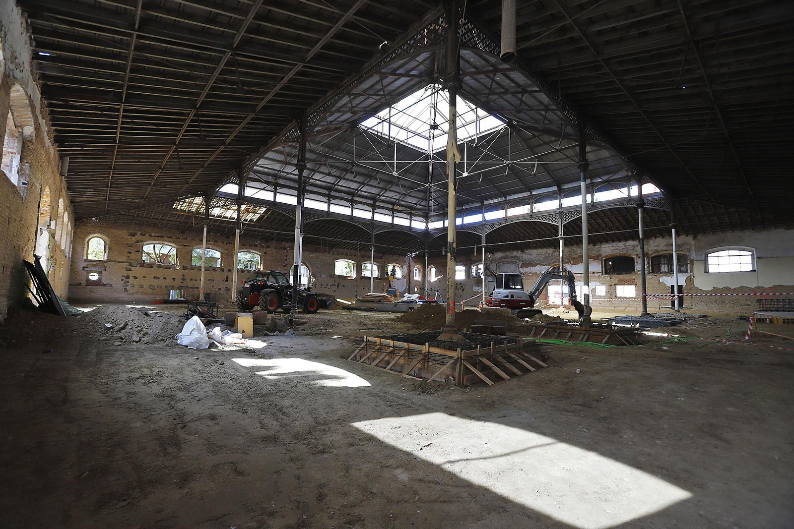 Visita a las entrañas del antiguo mercado de Santa Fé de Huelva