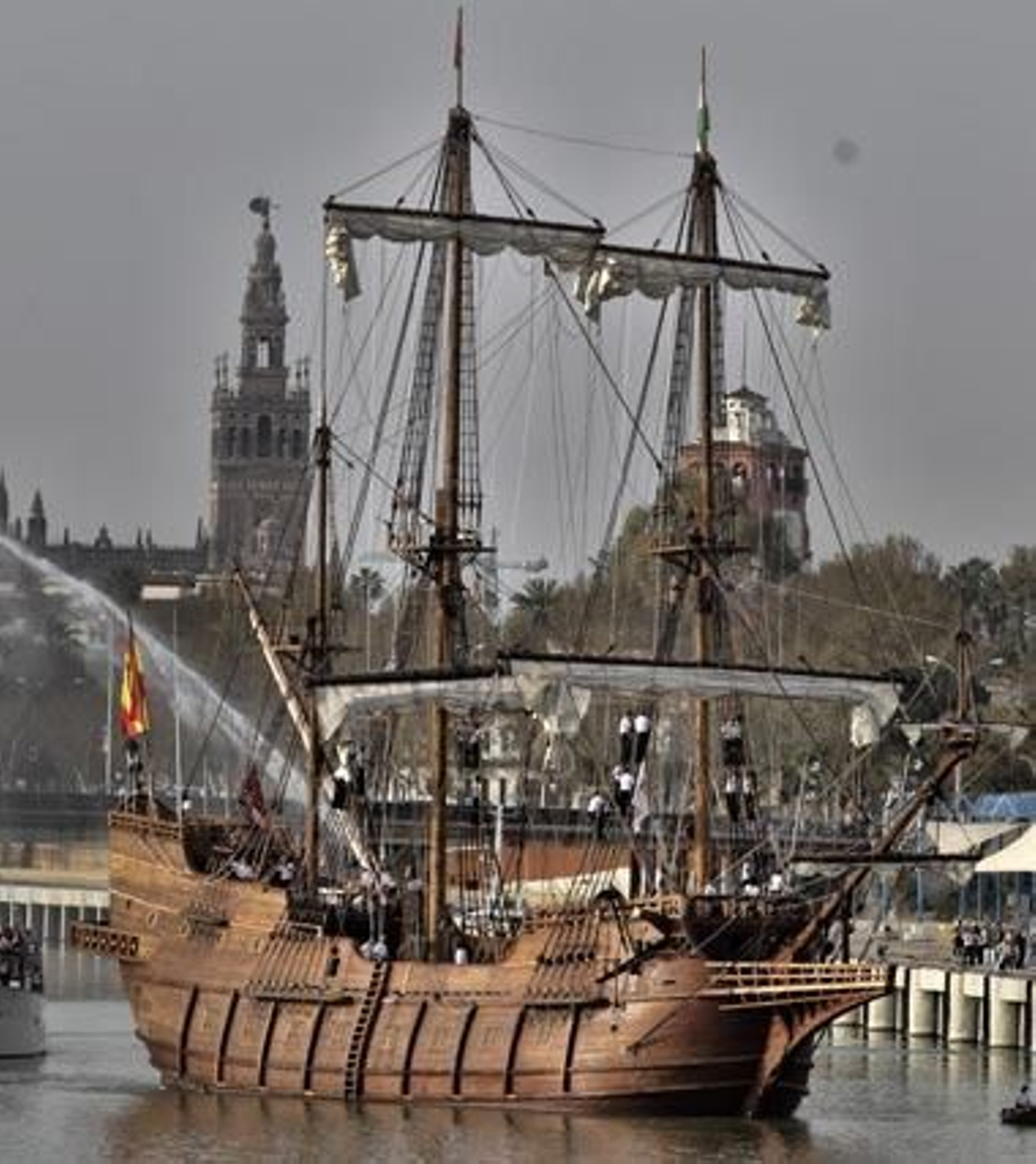 Galeón Andalucía, camino de Shangai.

Foto: Antonio Pizarro