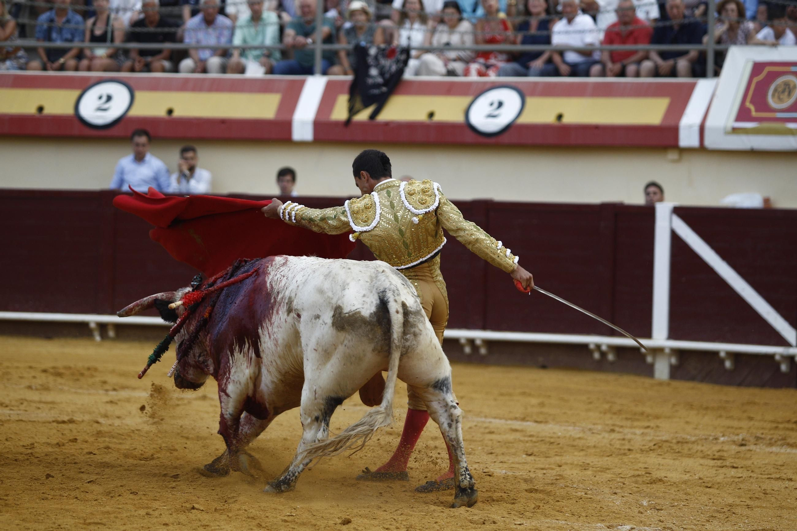Corrida de toros en Vera, en imágenes