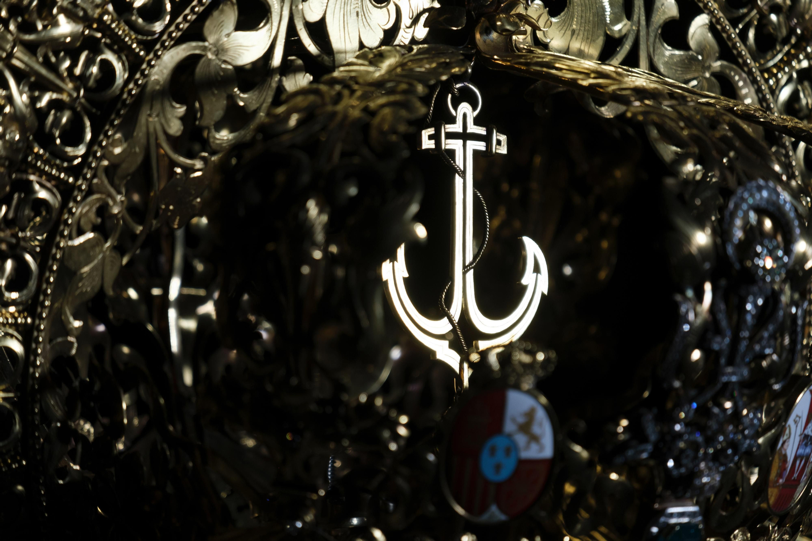 María Santísima de la Esperanza Macarena en su veneración