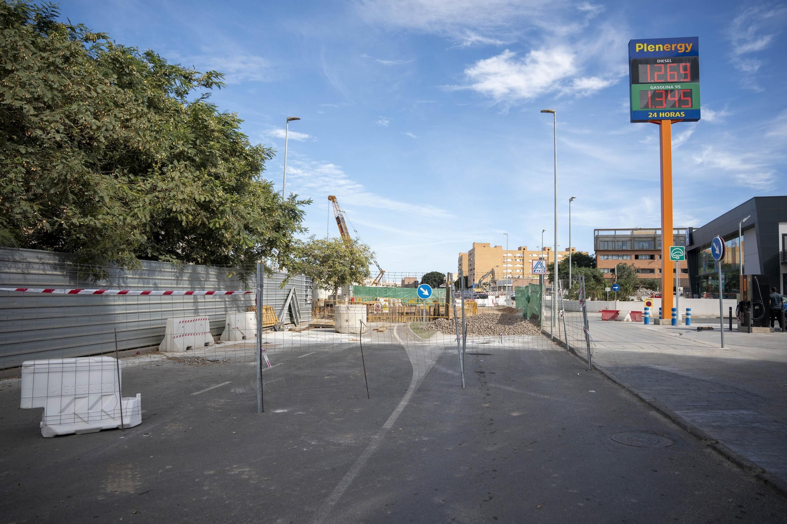 Así avanzan las obras del soterramiento ferroviario en Almería