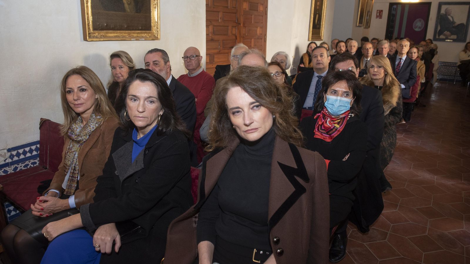 La sesión celebrada en la Academia Sevillana de Buenas Letras.