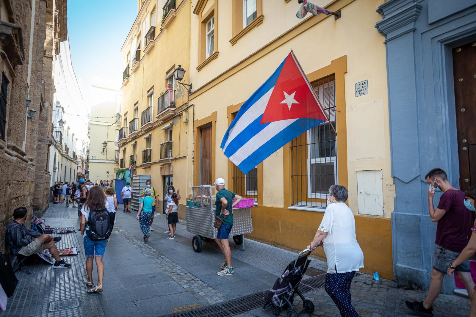 Imágenes: Cádiz, como La Habana  en una nueva película