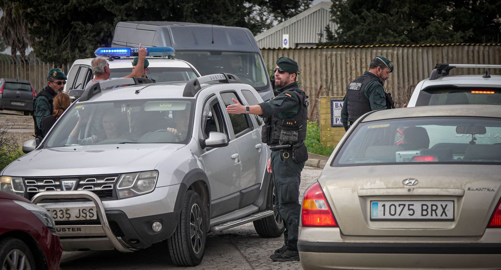 Imágenes de las zonas afectadas por la crecida del rio Guadalete en Jerez