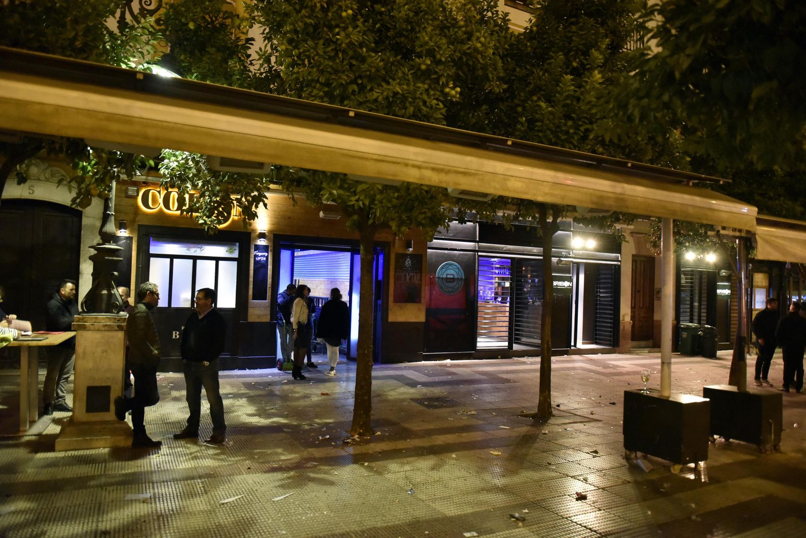 Dispositivo policial contra la movida