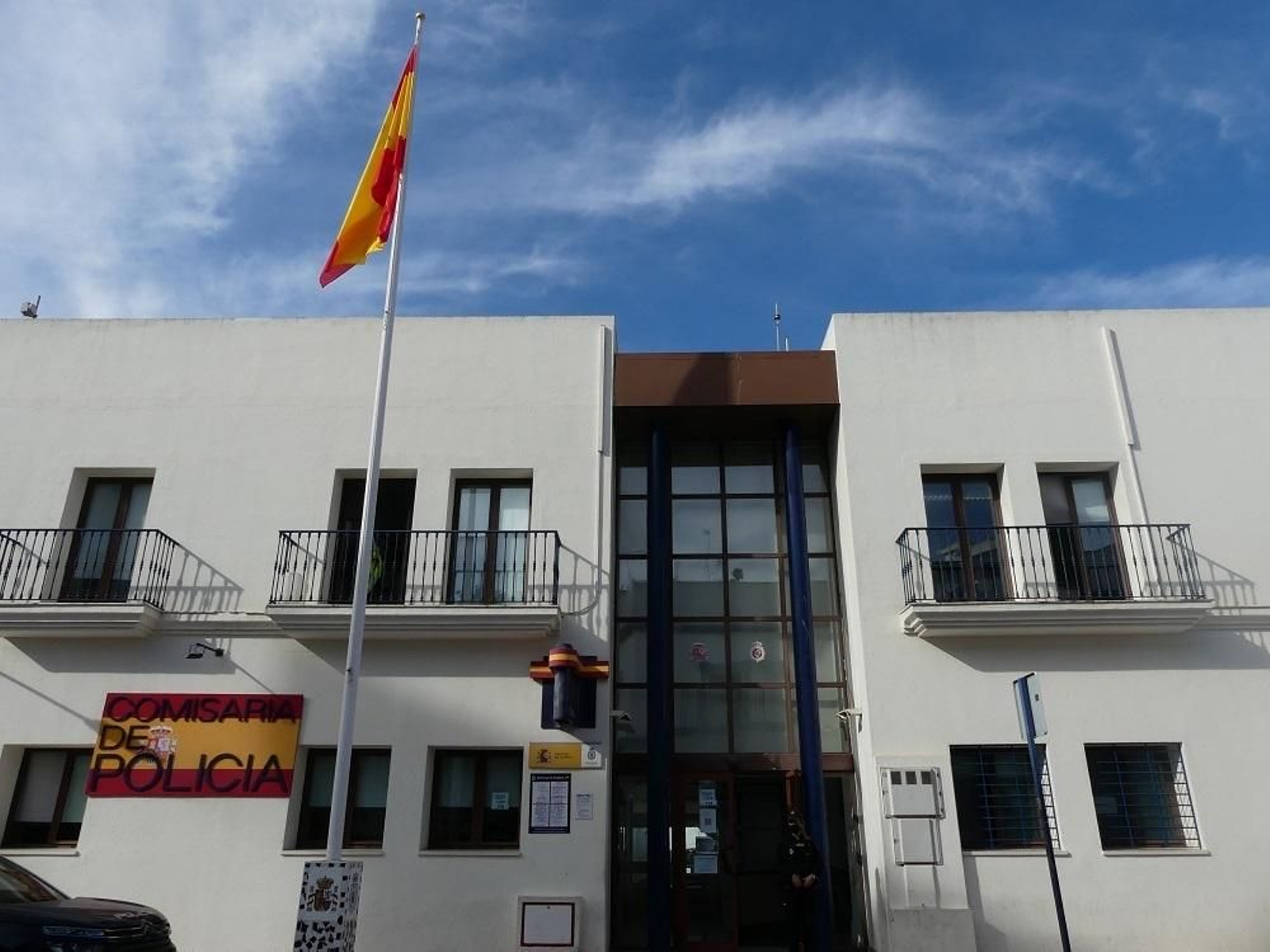 Comisaría de la Policía Nacional en Estepona. Comisaría de la Policía Nacional en Estepona.
