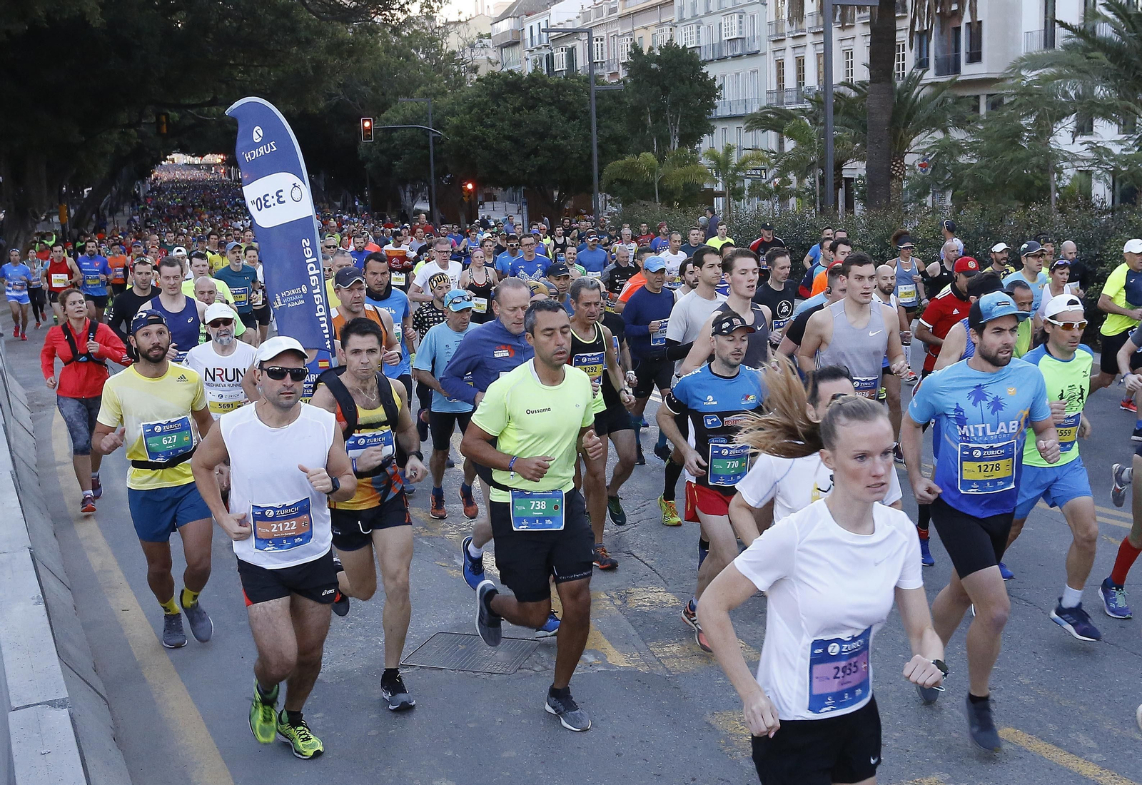 Las fotos del Maratón de Málaga 2019