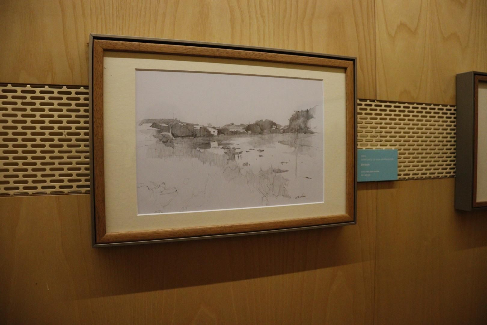 La exposición 'Dibujos preparatorios. Paisajes y Figuras' del Museo de Bellas Artes, en imágenes