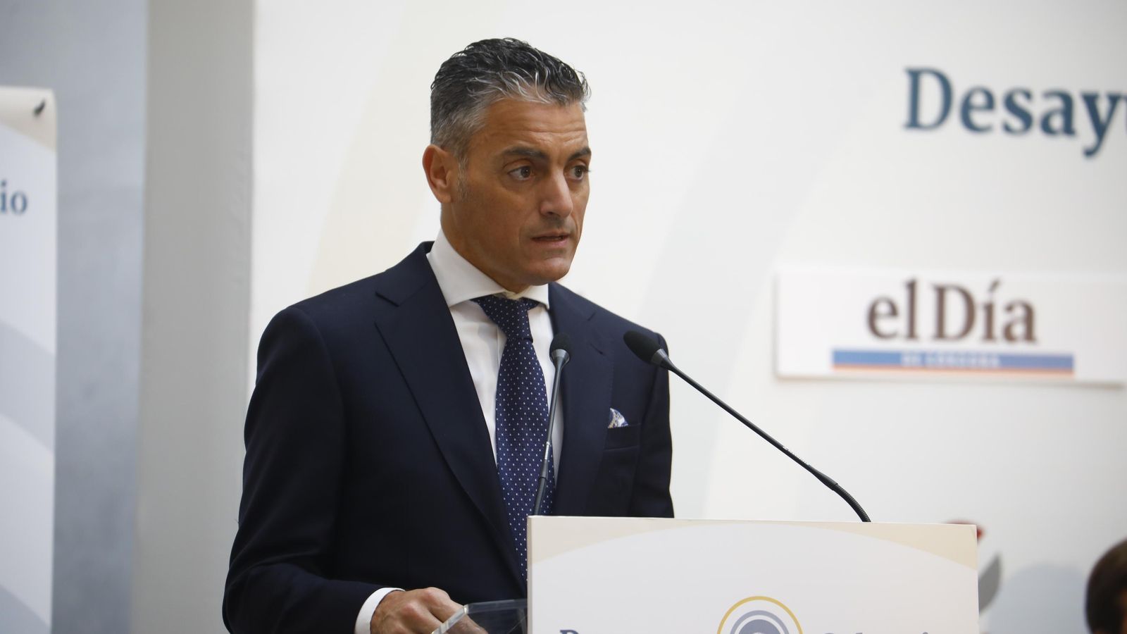 Intervención del director territorial de Aedas Homes en Andalucía, Diego Chacón.