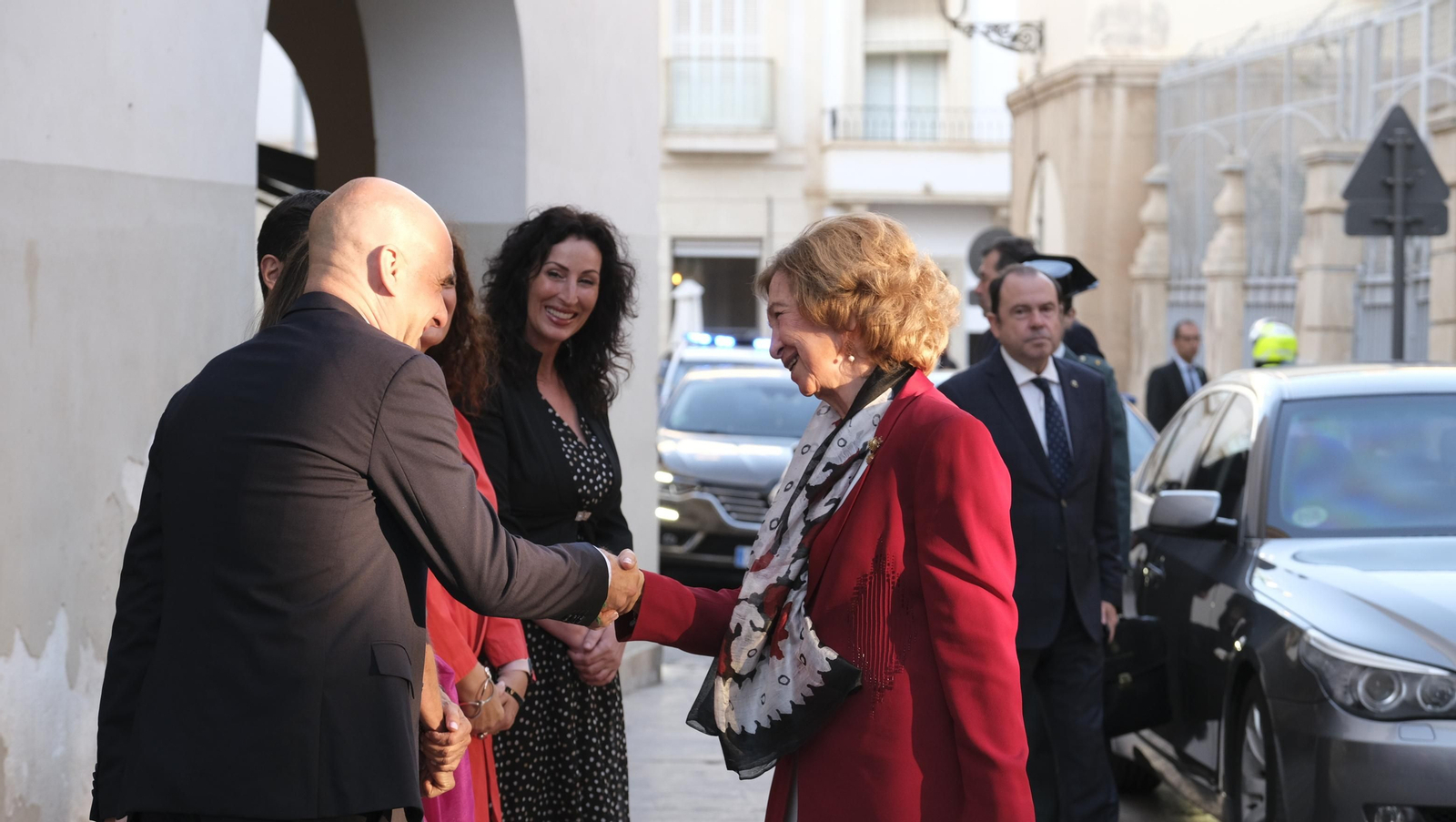 La Reina Sofía visita Almería, en imágenes
