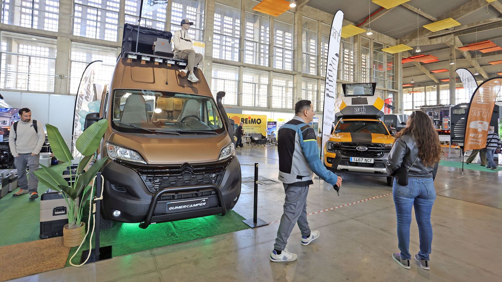 Inauguración del Salón Andaluz del Caravaning en Jerez