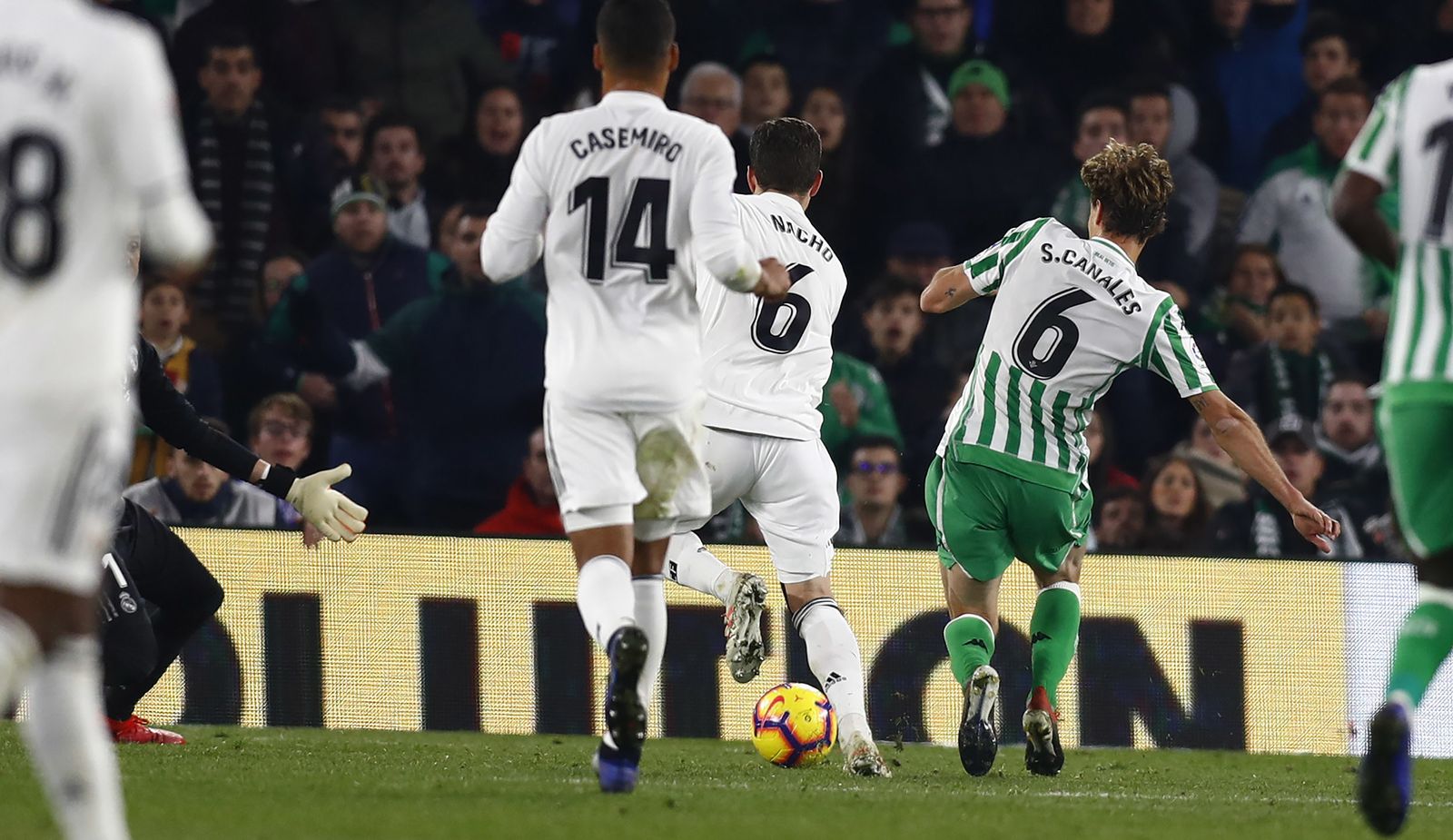 El Betis-Real Madrid, en imágenes