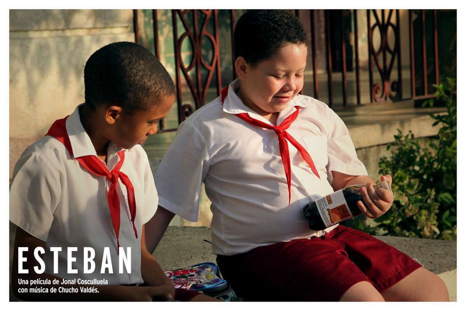 Los protagonistas de la película 'Esteban'.