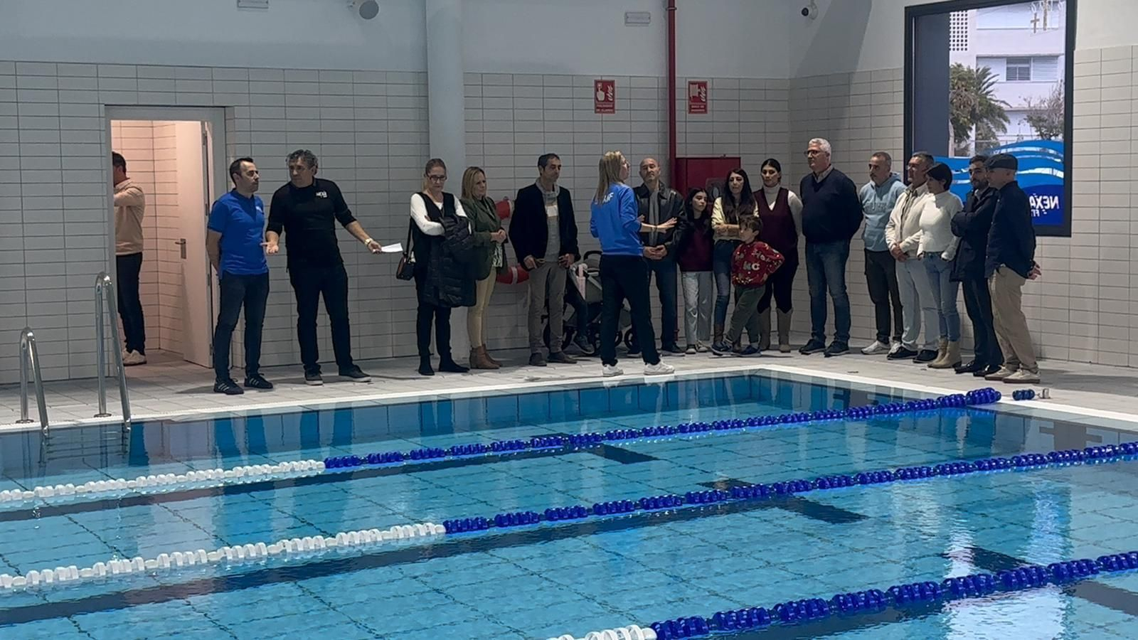 Visita al nuevo centro deportivo que abrirá sus puertas el 9 de enero.